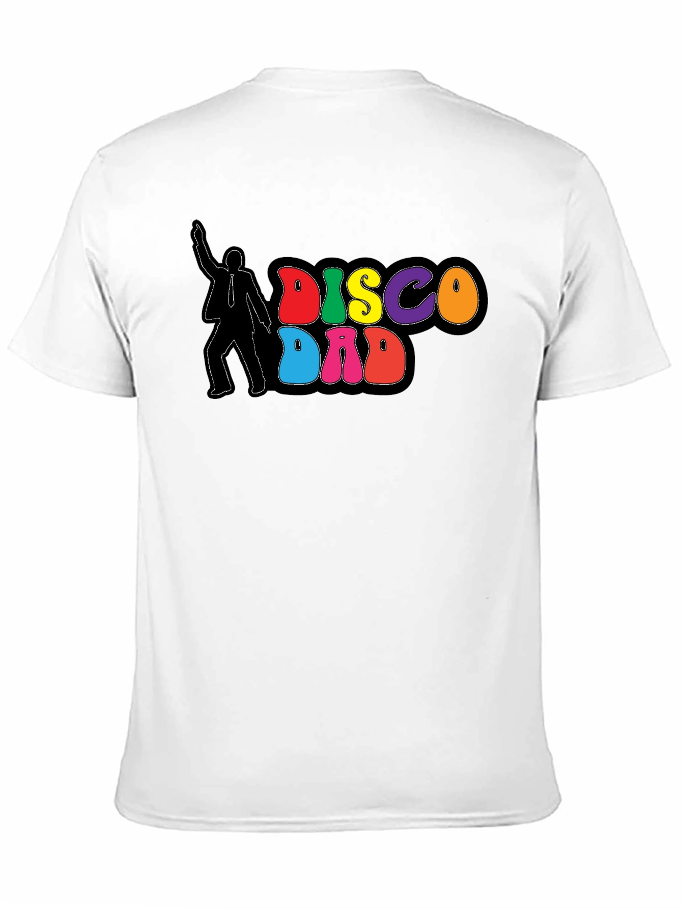 Disco Dad Black T-Shirt