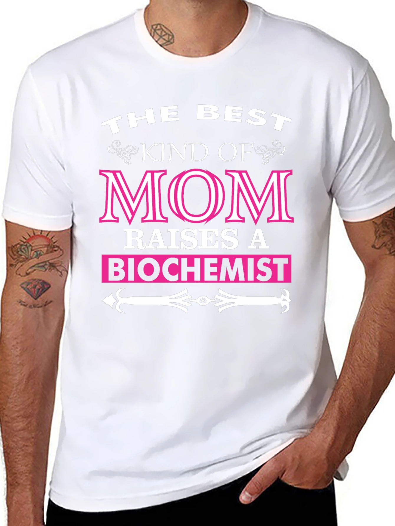 Best Kind of Mom Raises a Biochemist T-Shirt
