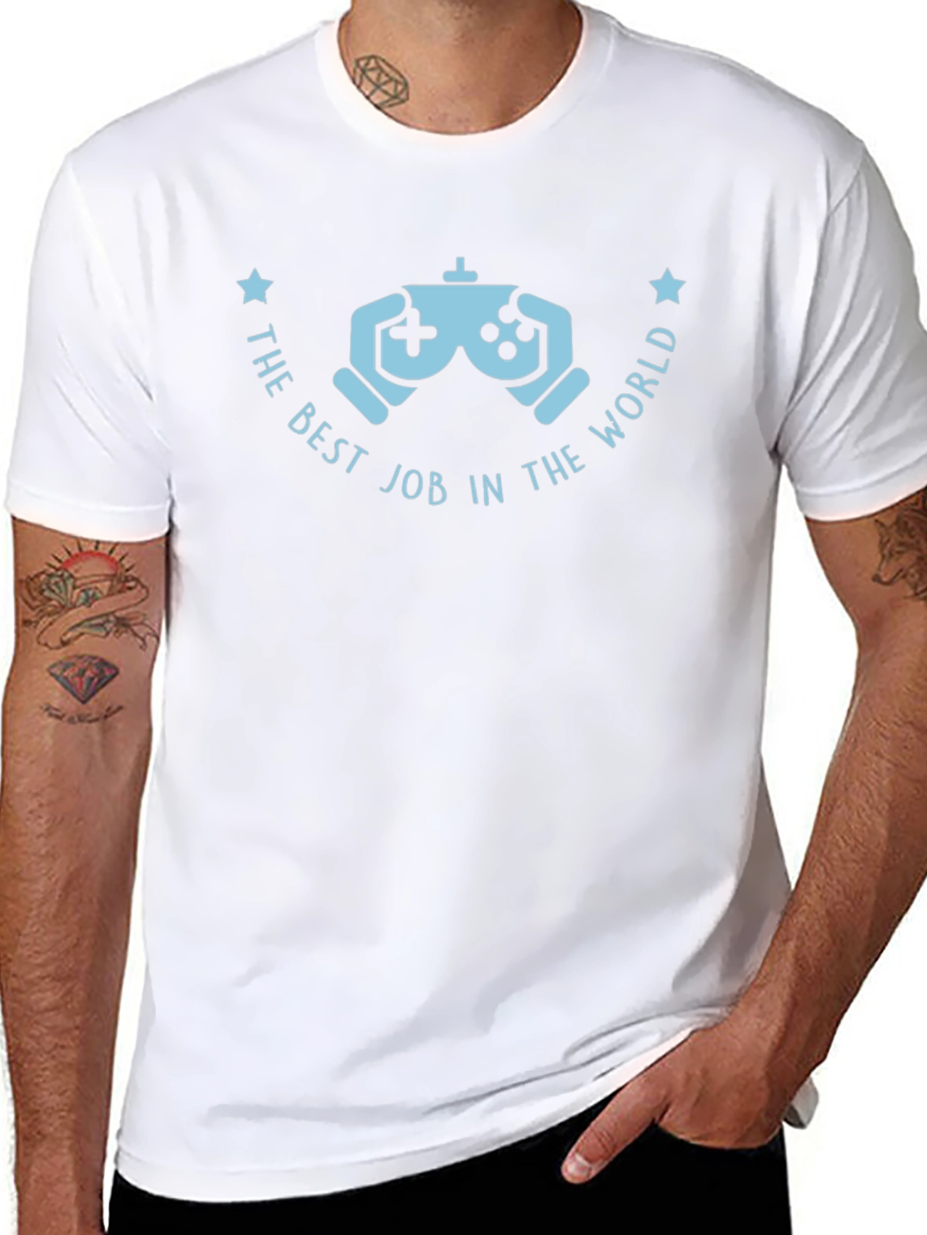 Best Job in the World Gamer T-Shirt
