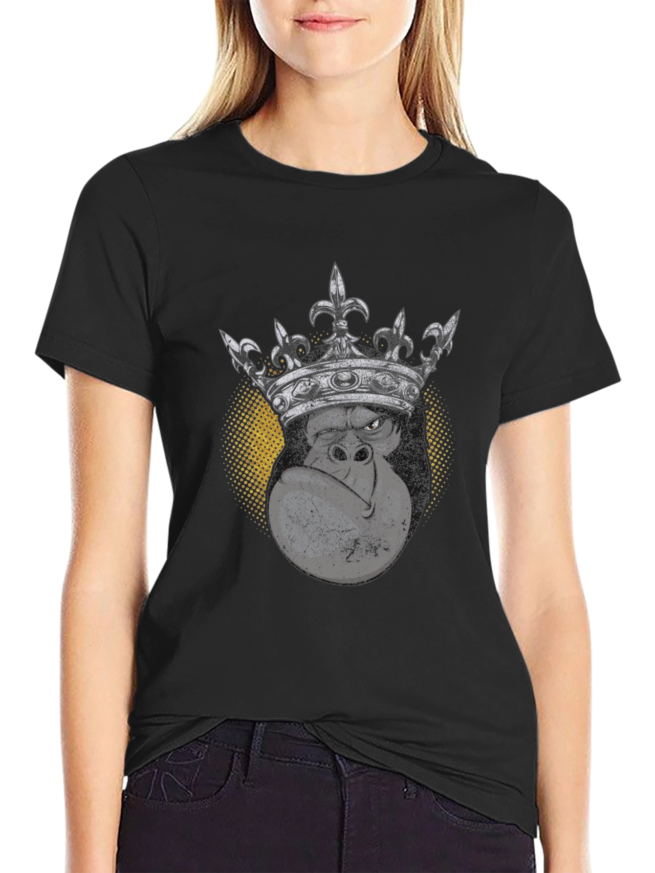 King Kong Graphic T-Shirt - Black