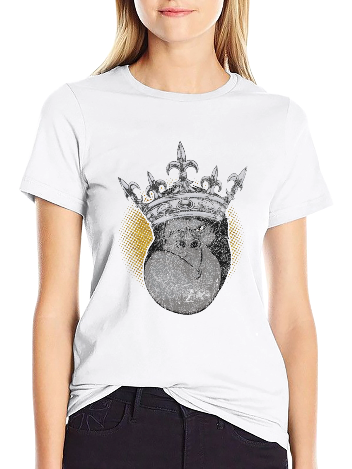King Kong Graphic T-Shirt - Black