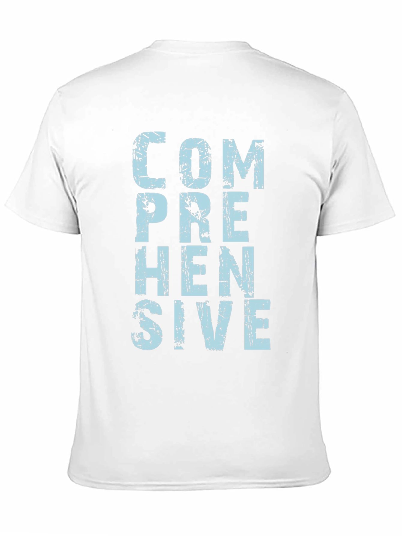 Comprehensive Graphic Tee - Mens Black T-Shirt