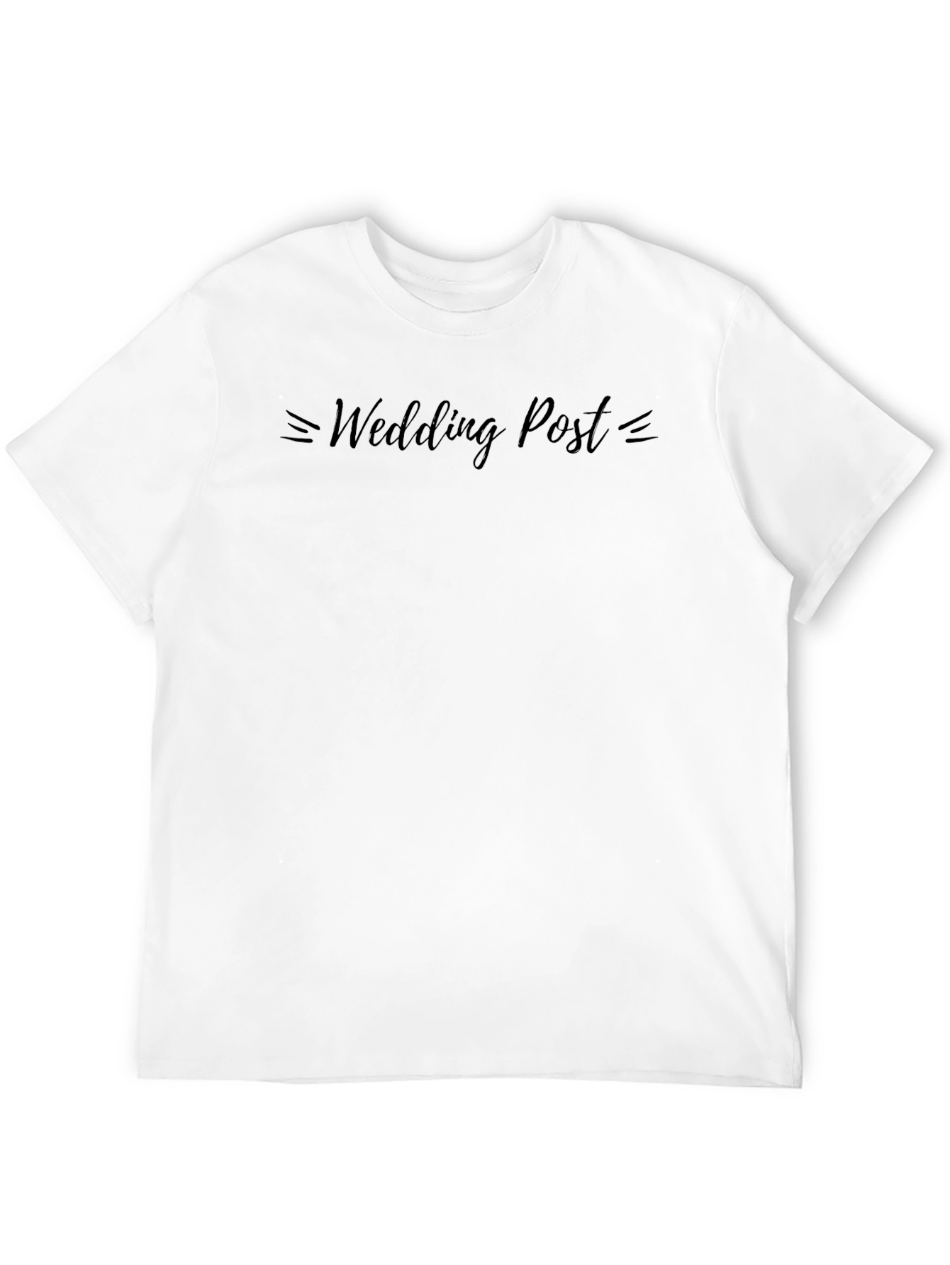 Wedding Post Stylish Crew Neck T-Shirt