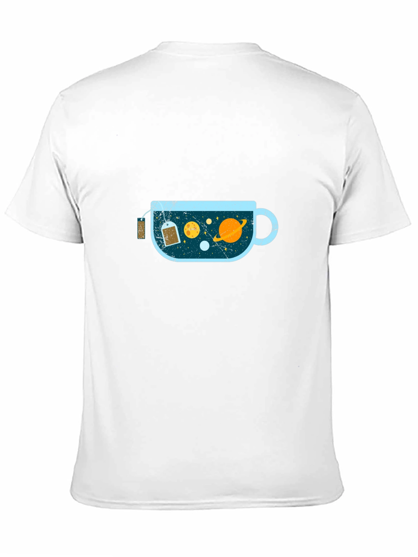 Celestial Tea Cup T-Shirt - Cosmic Brew