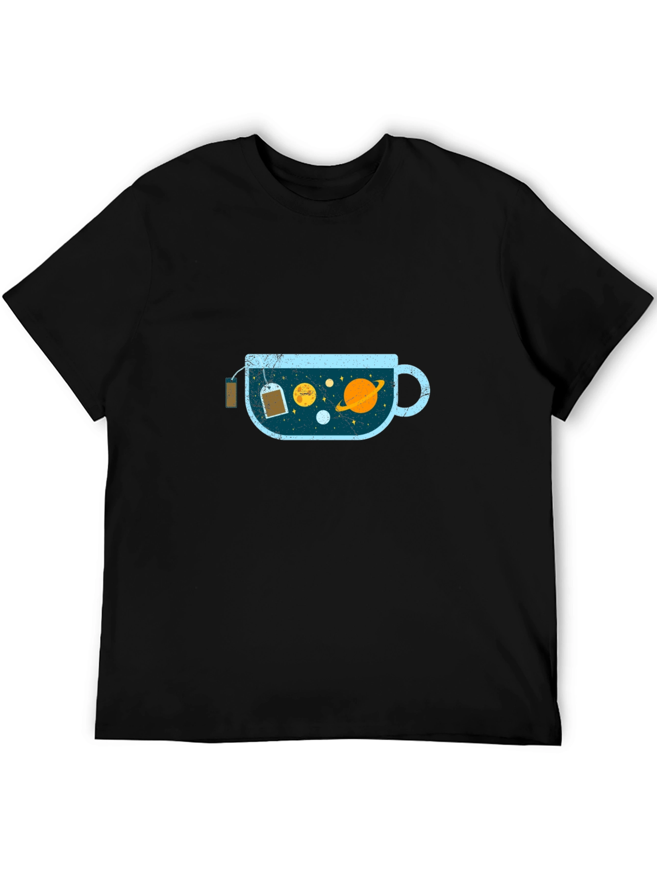 Celestial Tea Cup T-Shirt - Cosmic Brew