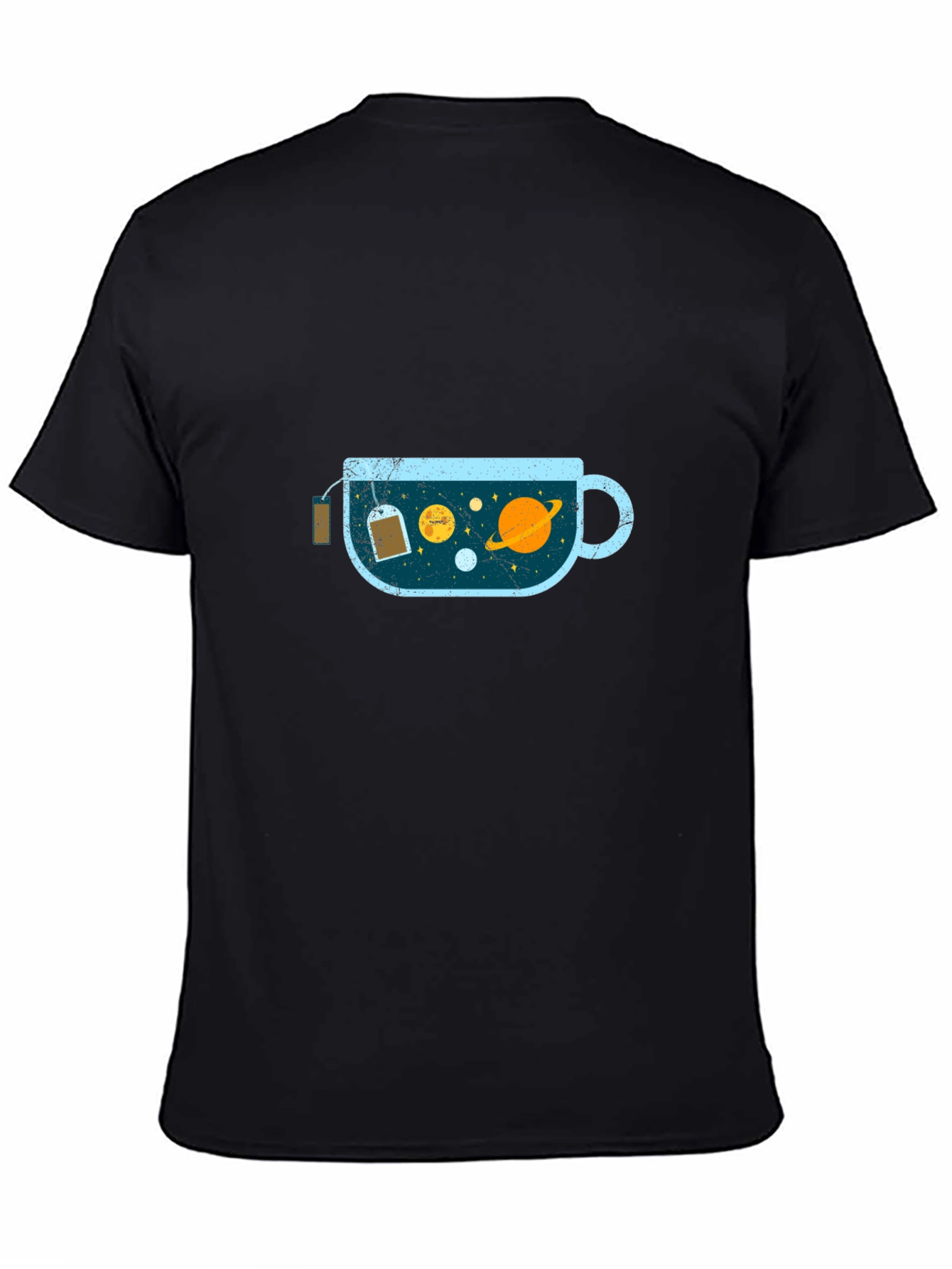 Celestial Tea Cup T-Shirt - Cosmic Brew