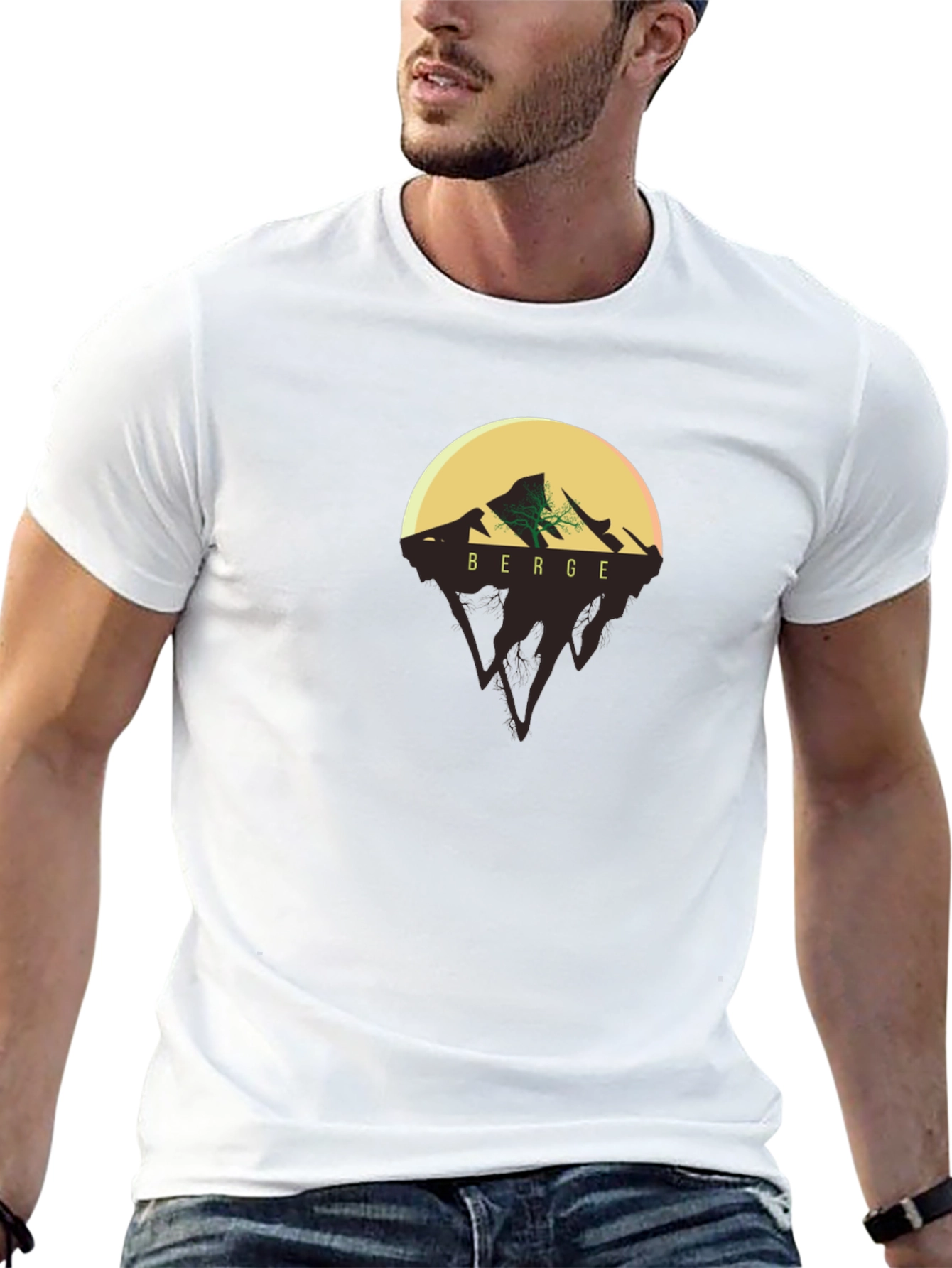 Mountains Tee - Berge Graphic T-Shirt