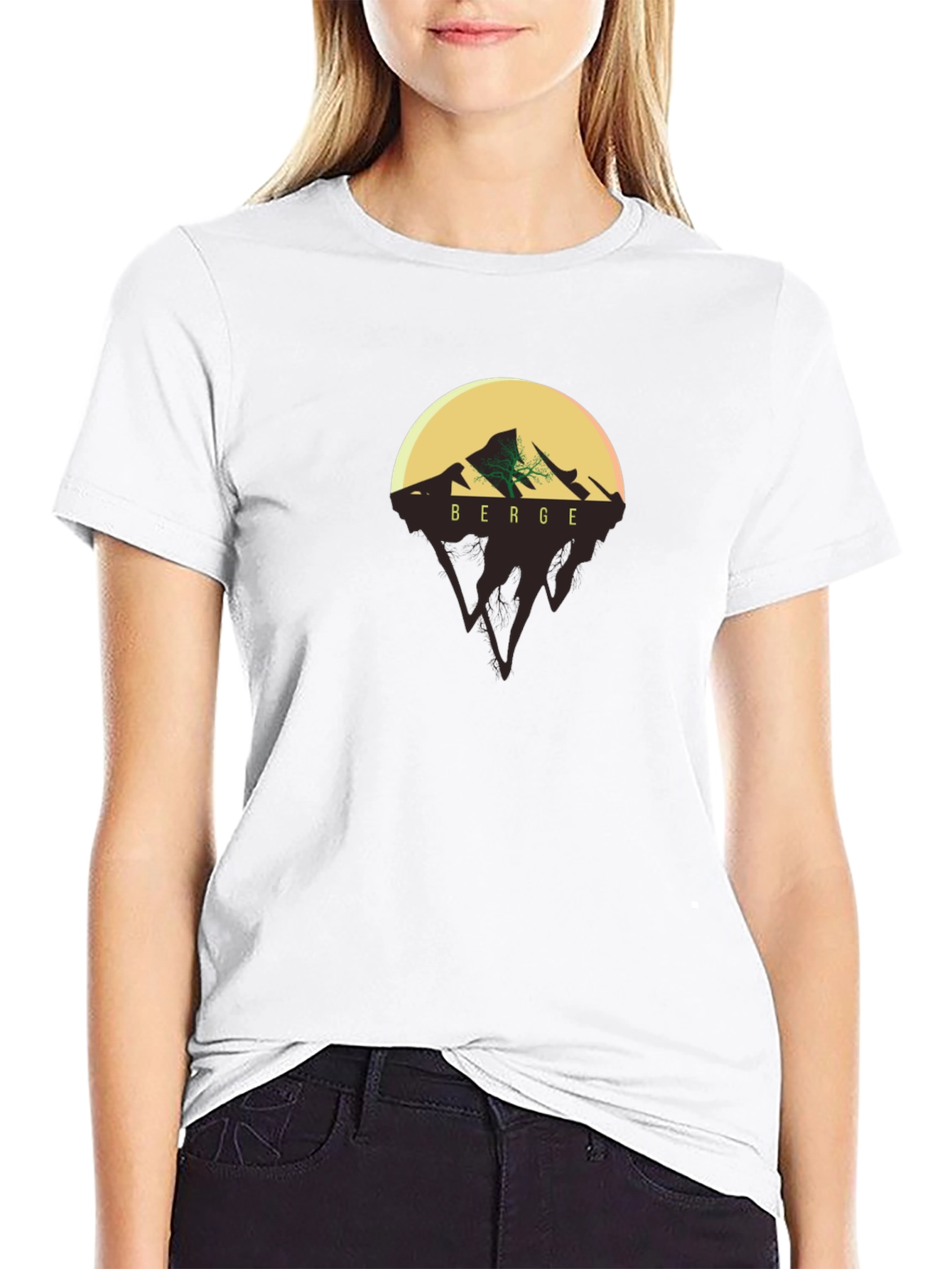 Mountains Tee - Berge Graphic T-Shirt