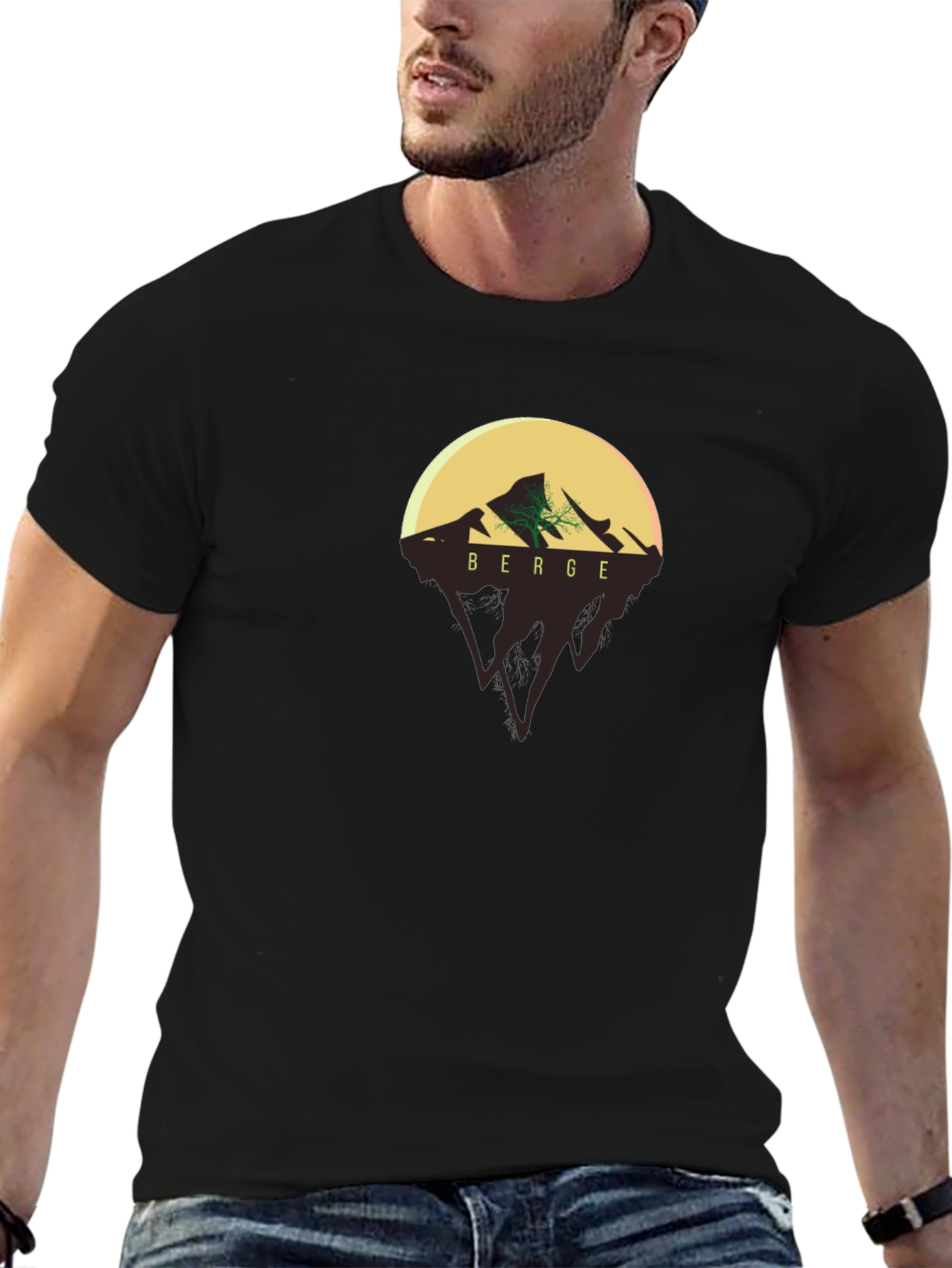Mountains Tee - Berge Graphic T-Shirt