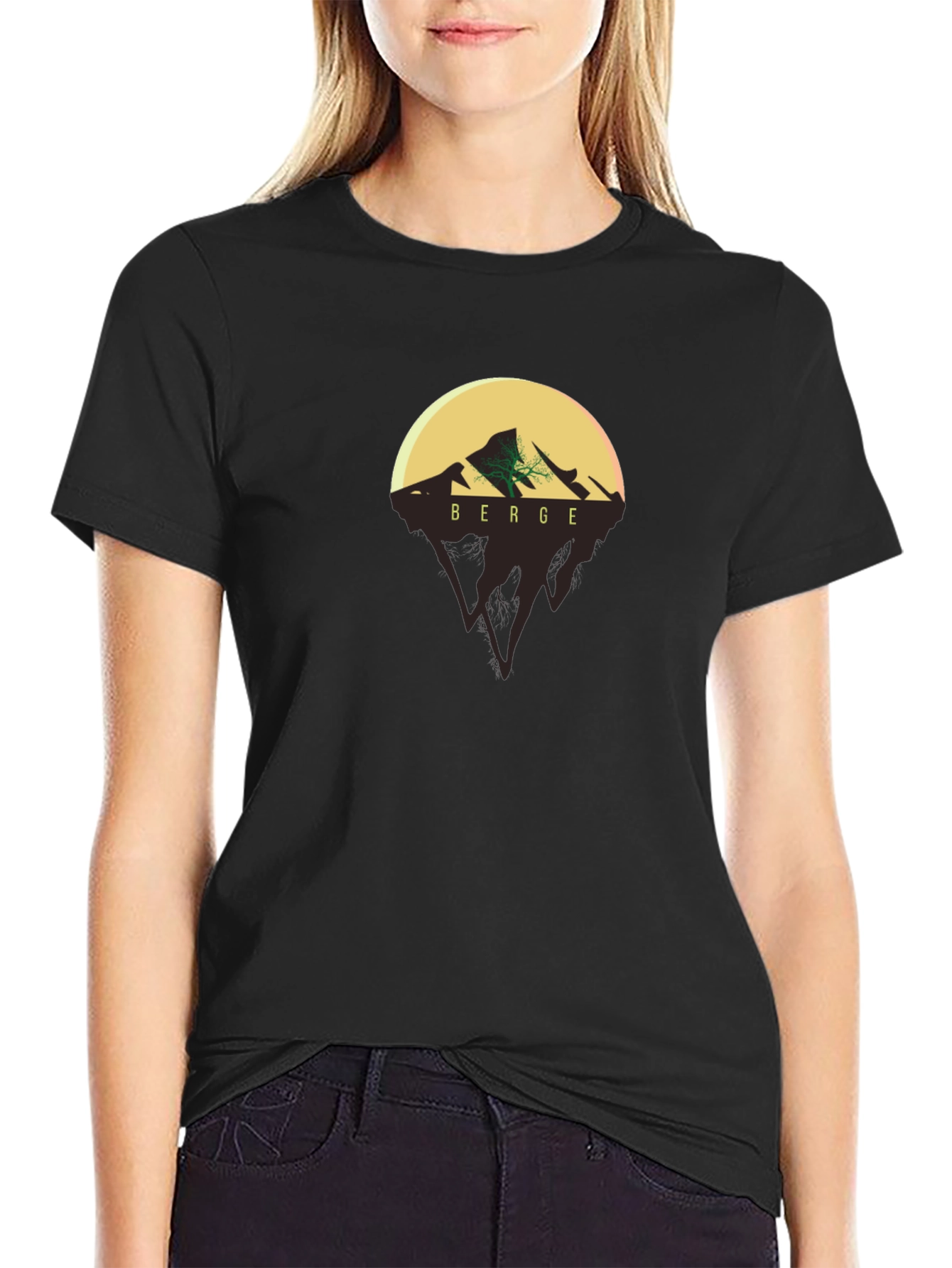 Mountains Tee - Berge Graphic T-Shirt