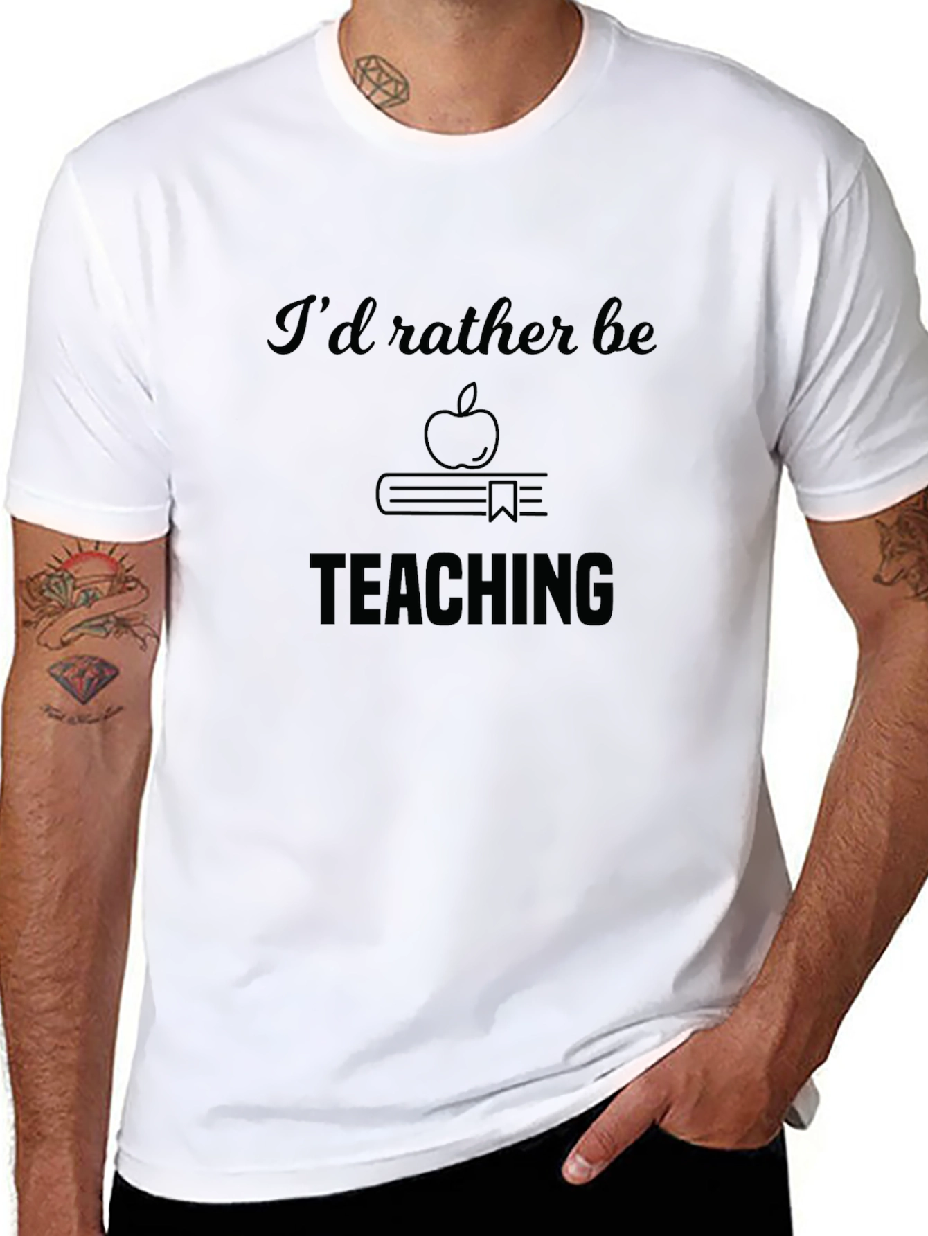 Teachers Tee: Rather Be Teaching
