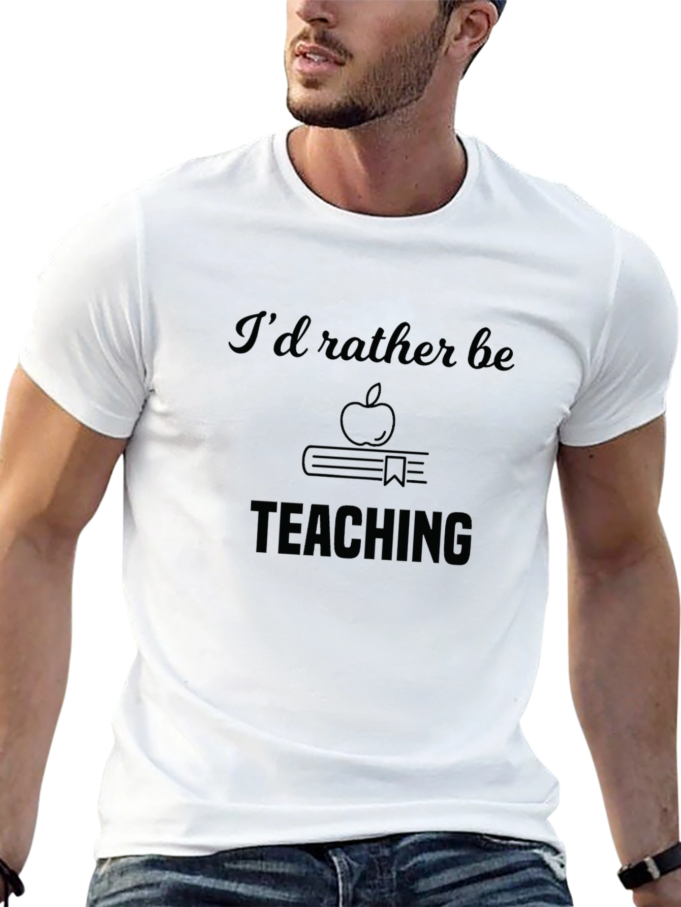 Teachers Tee: Rather Be Teaching