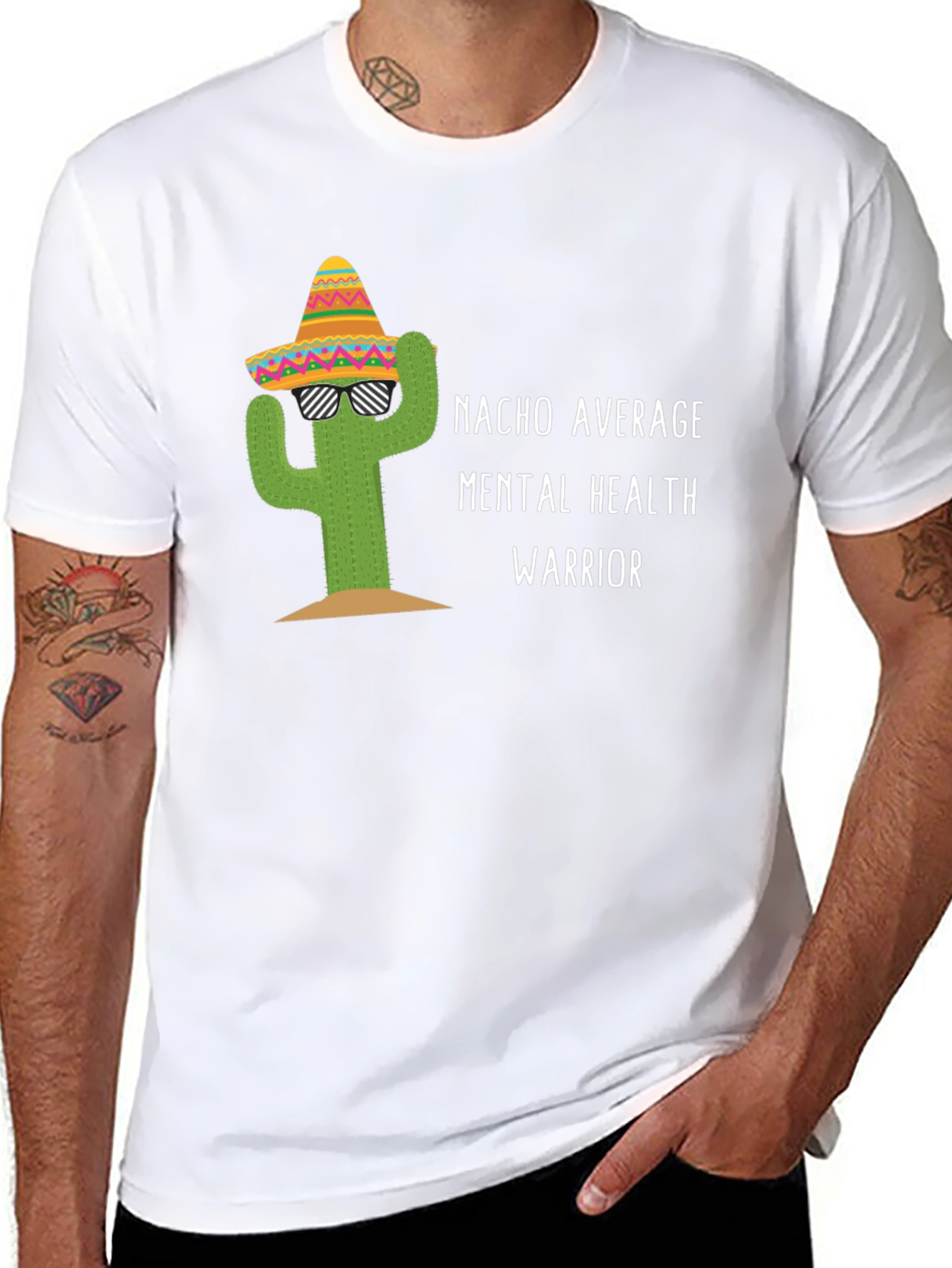 Nacho Average Mental Health Warrior T-Shirt