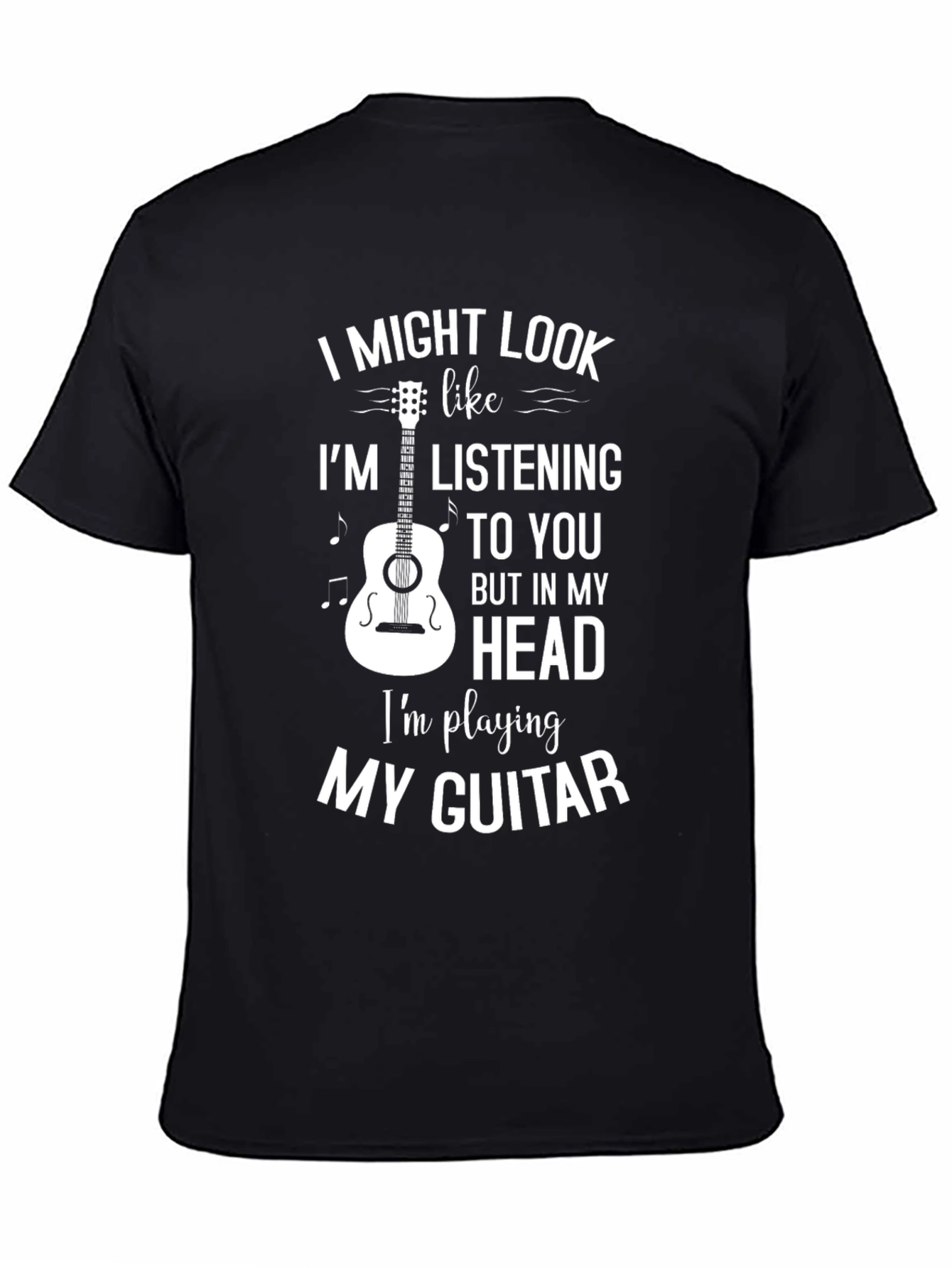 Guitar Player T-Shirt - Im Playing My Guitar