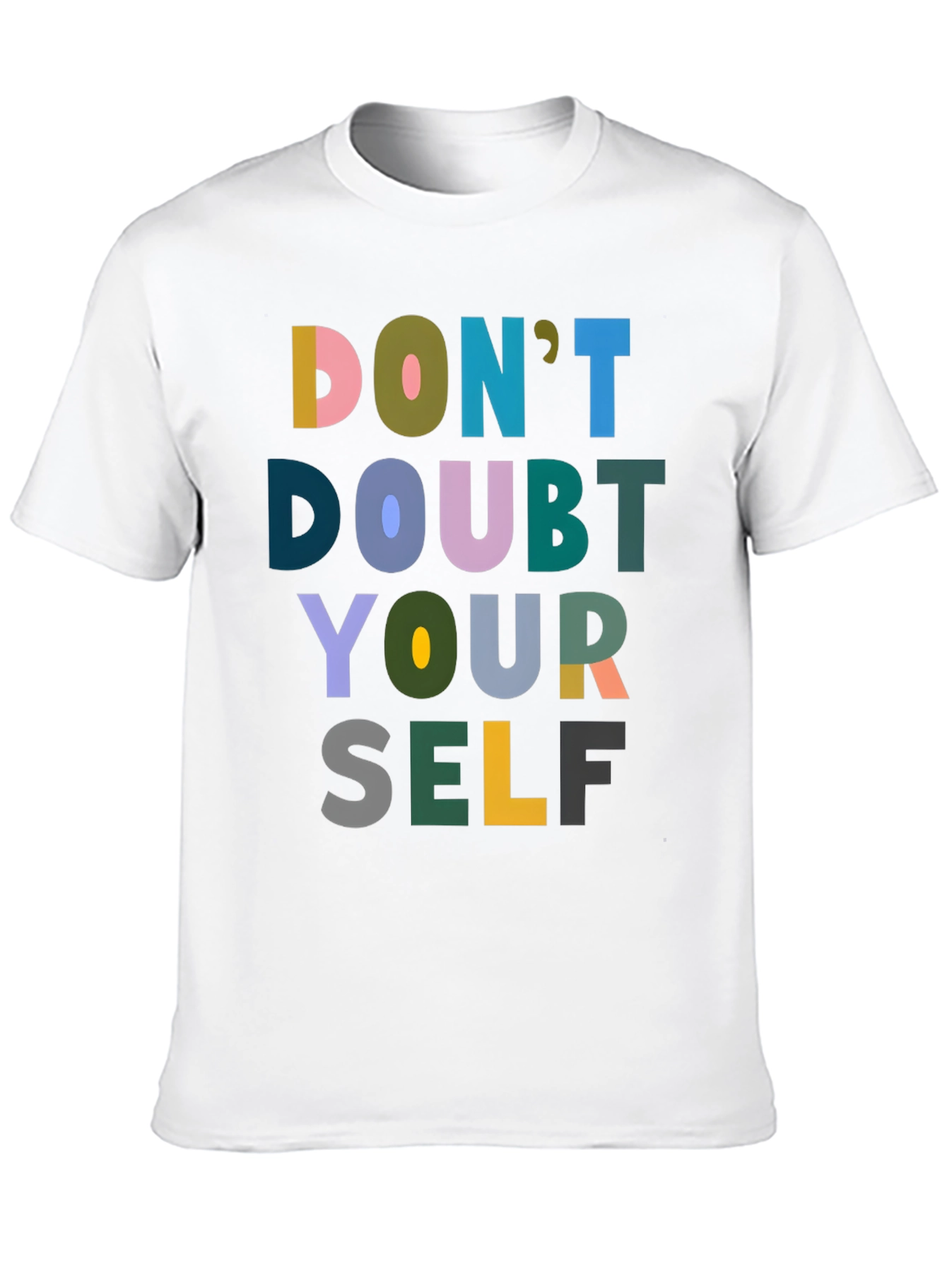 Dont Doubt Yourself Graphic Tee - Black
