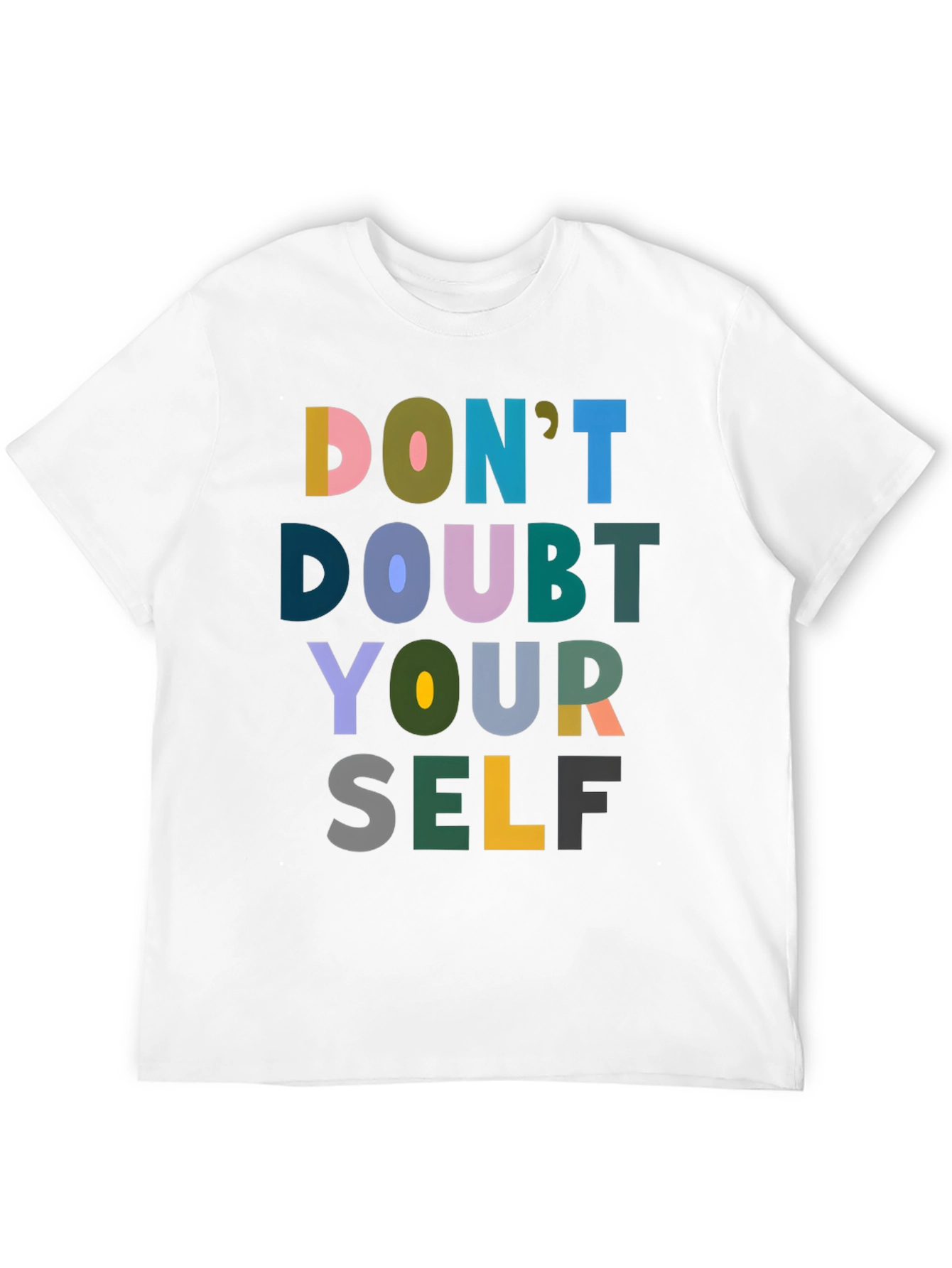 Dont Doubt Yourself Graphic Tee - Black
