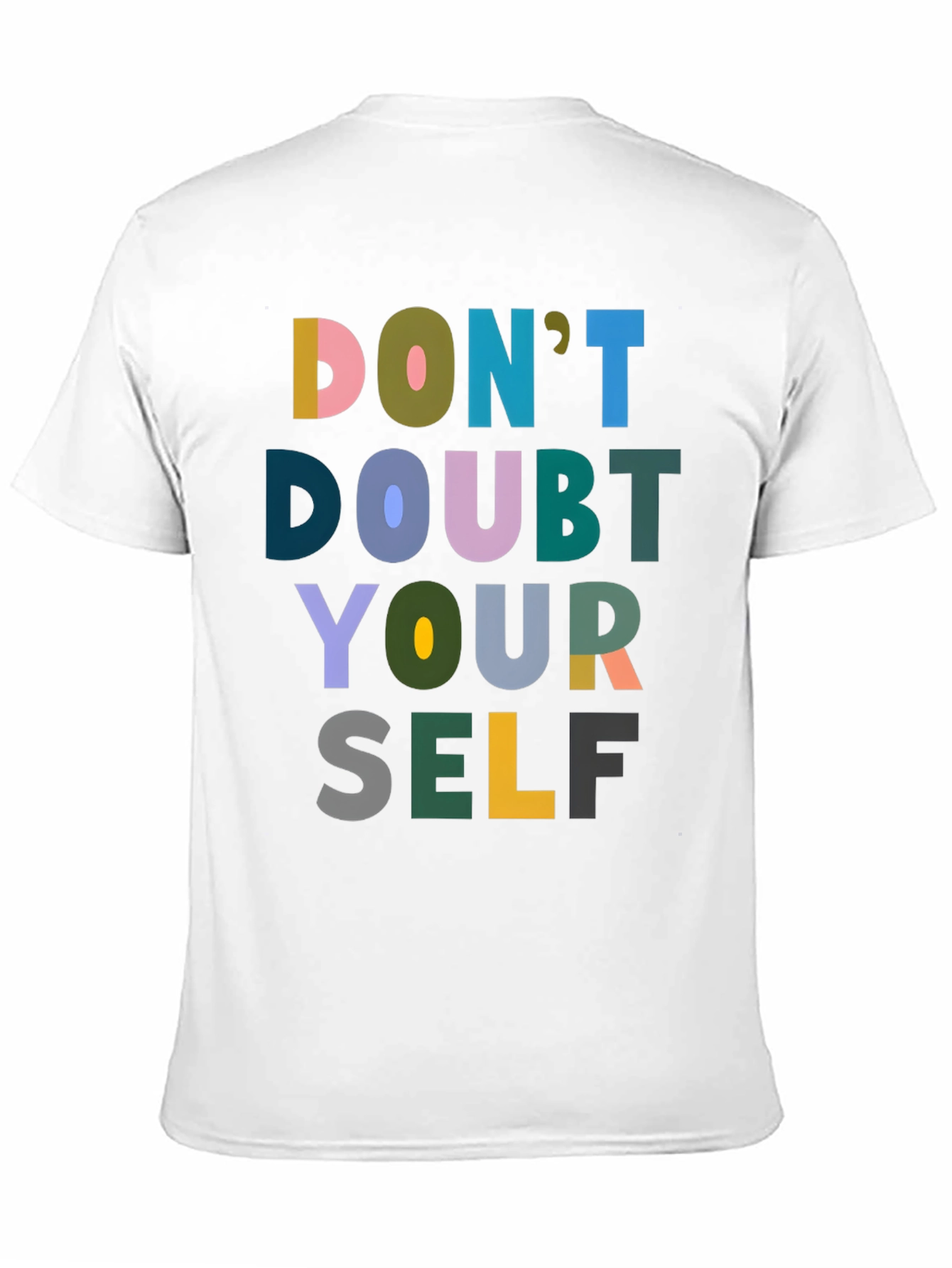 Dont Doubt Yourself Graphic Tee - Black