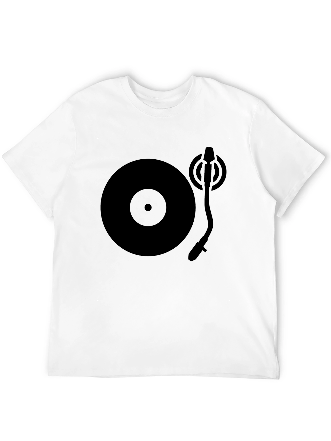 Vinyl Record Turntable Graphic T-Shirt