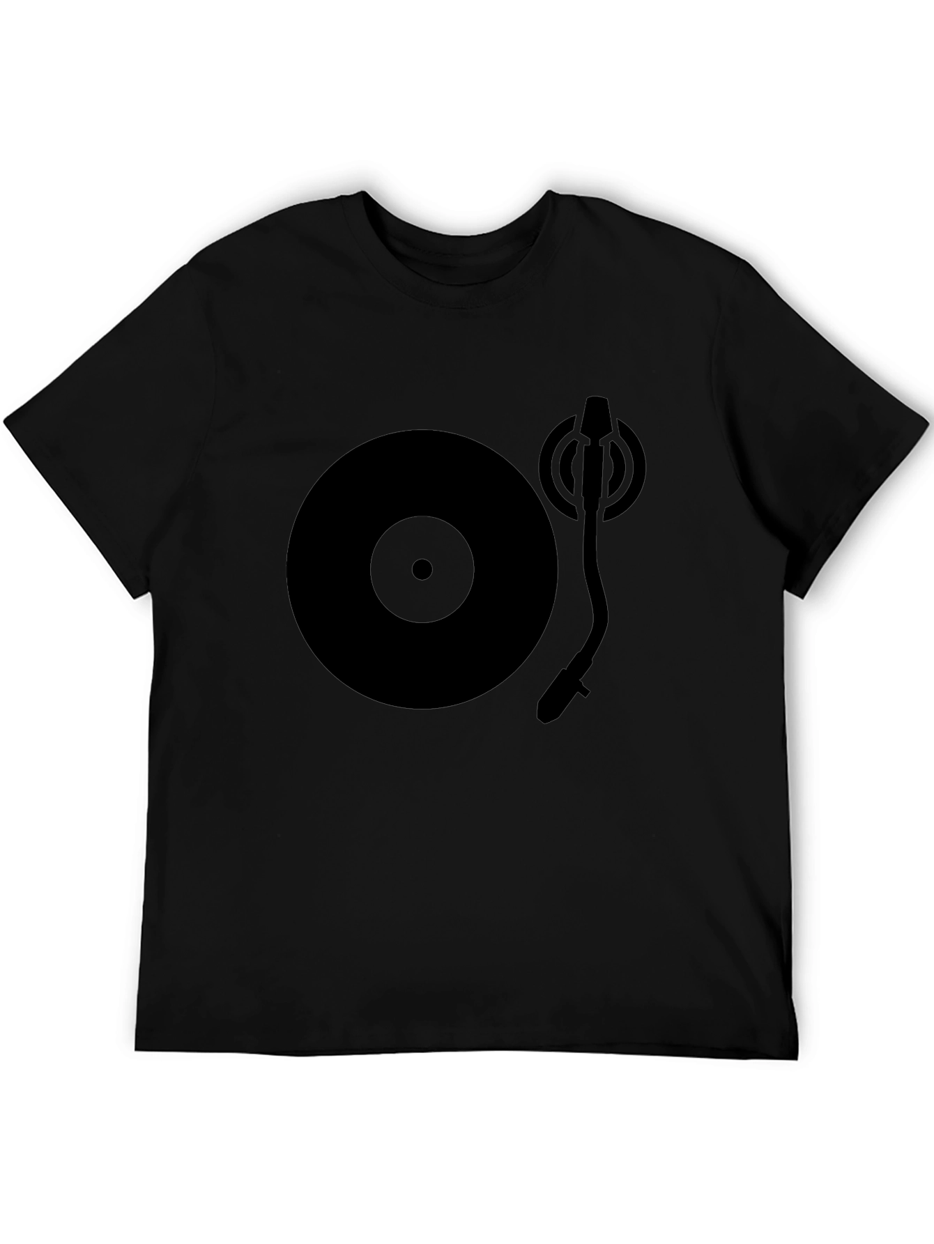 Vinyl Record Turntable Graphic T-Shirt