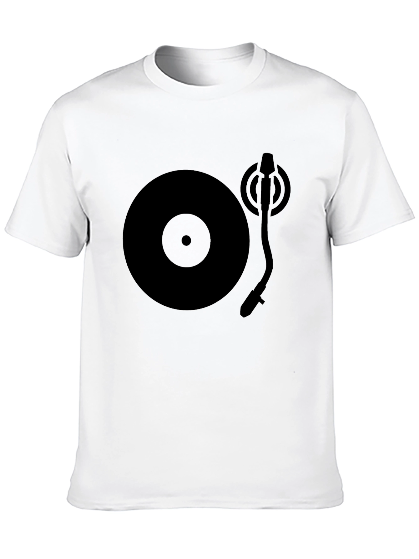 Vinyl Record Turntable Graphic T-Shirt