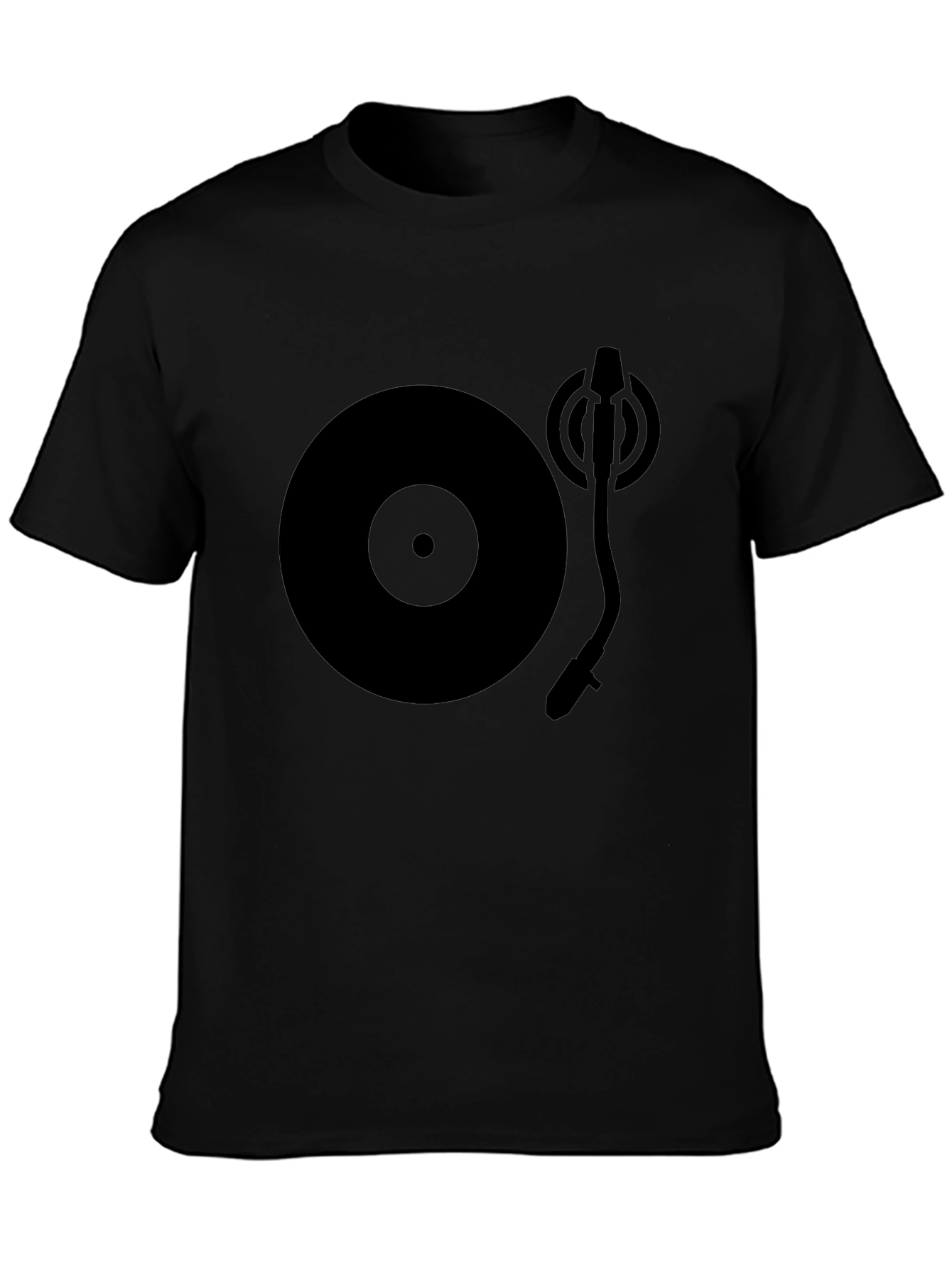 Vinyl Record Turntable Graphic T-Shirt