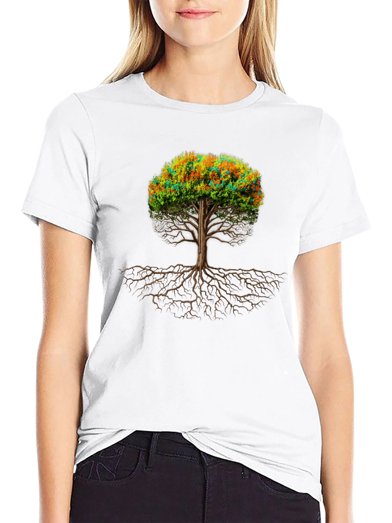 Tree of Life Graphic Tee - Stylish Comfort