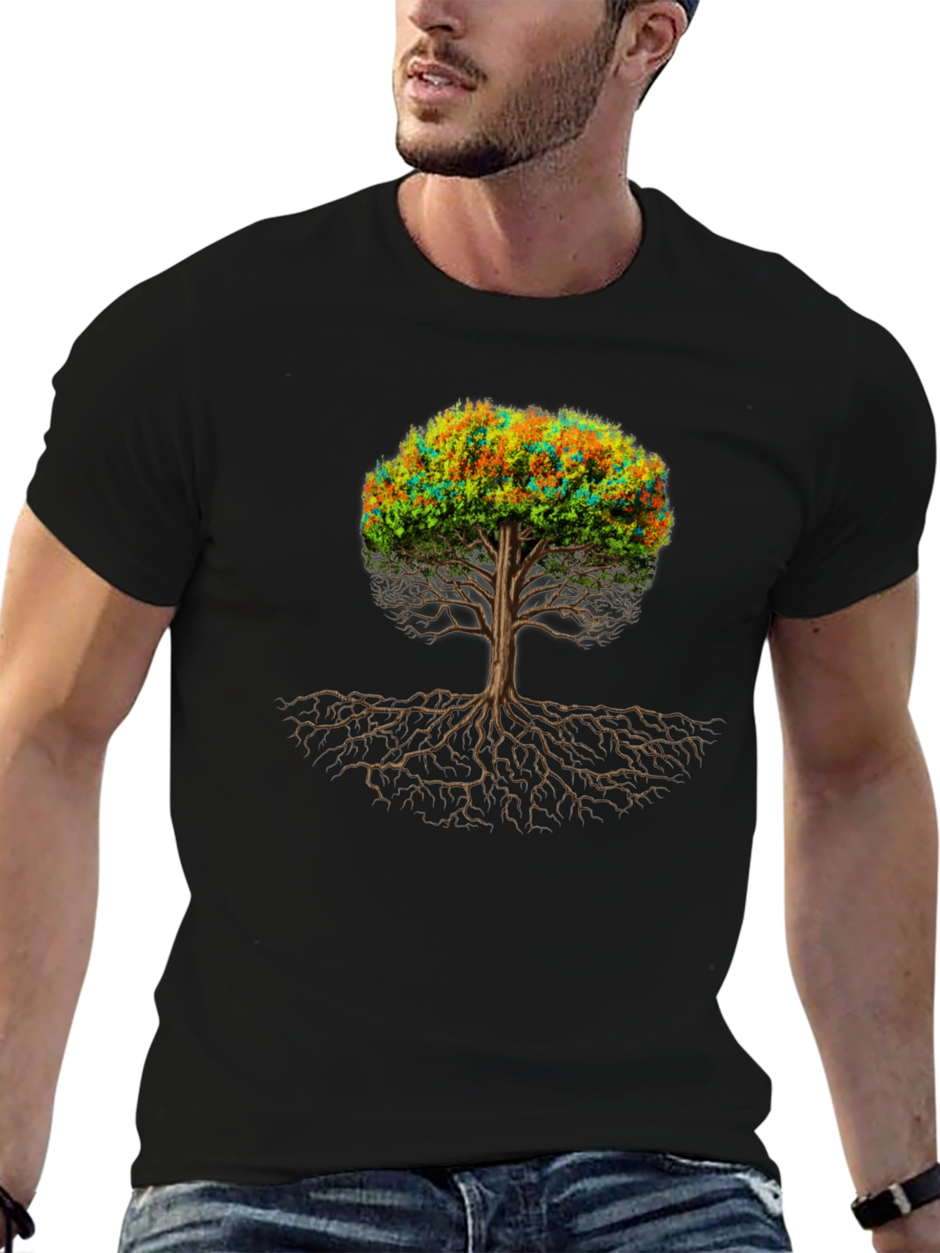 Tree of Life Graphic Tee - Stylish Comfort