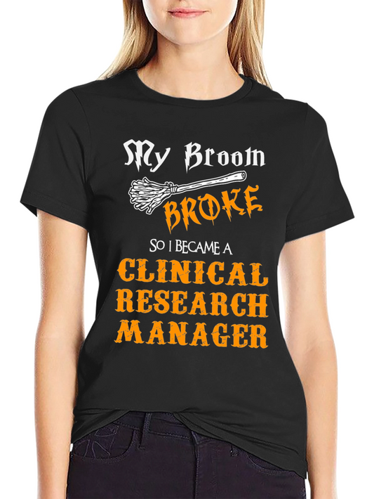 Clinical Research Manager Halloween T-Shirt