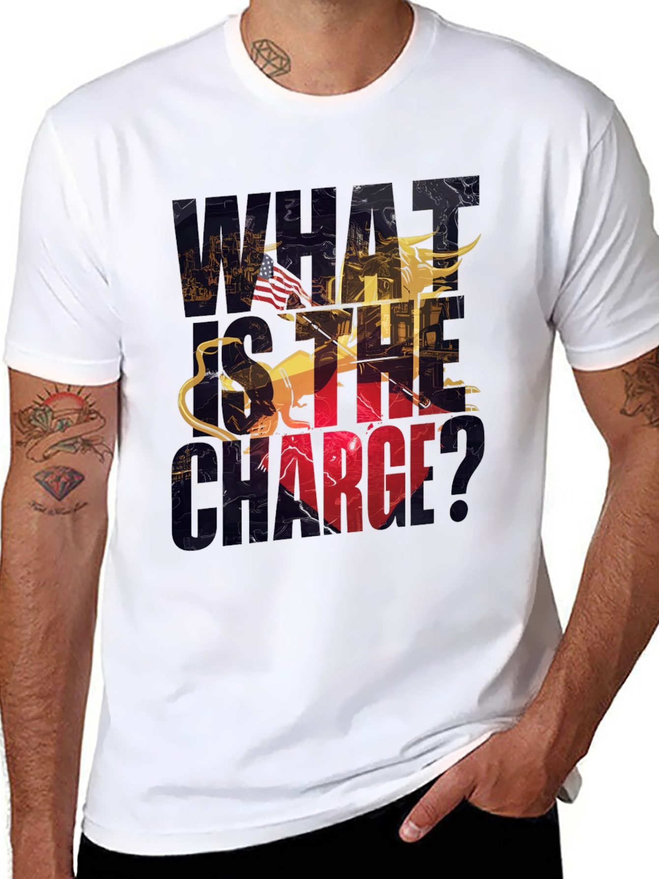 Graphic Tee: Take The Charge!