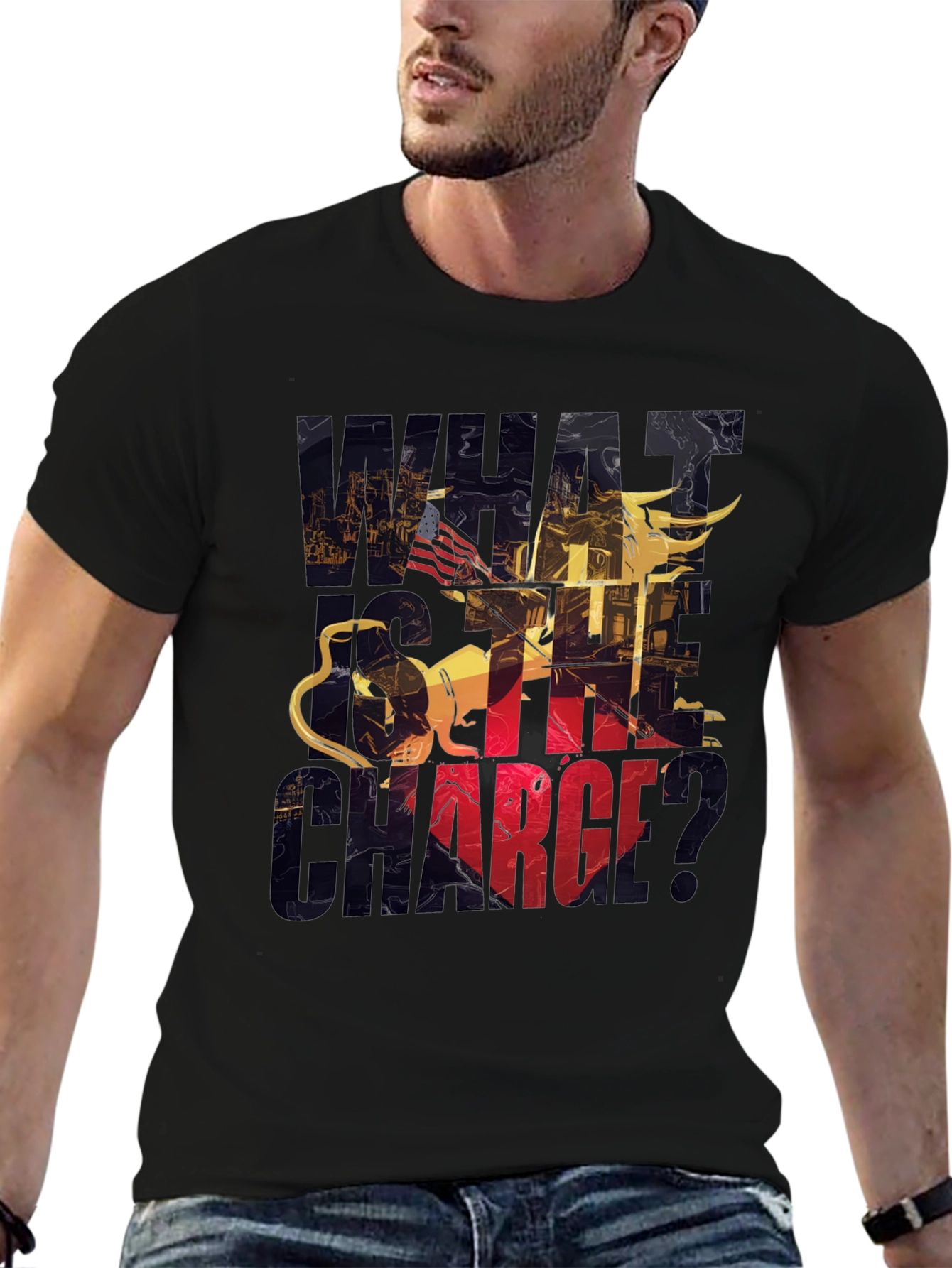 Graphic Tee: Take The Charge!