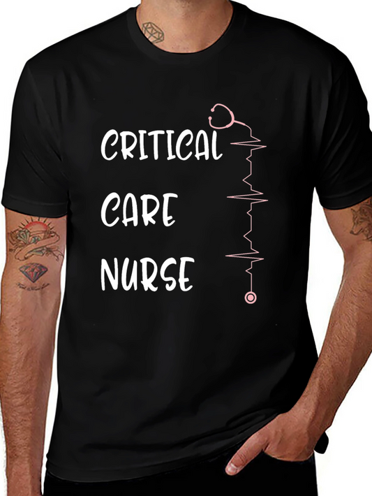 Critical Care Nurse T-Shirt - Medical Professional Apparel