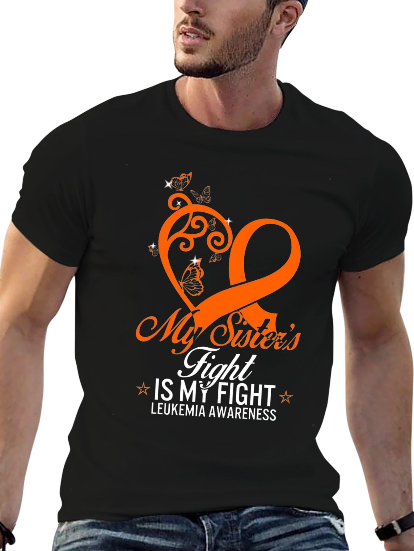 Leukemia Awareness T-Shirt: My Sisters Fight