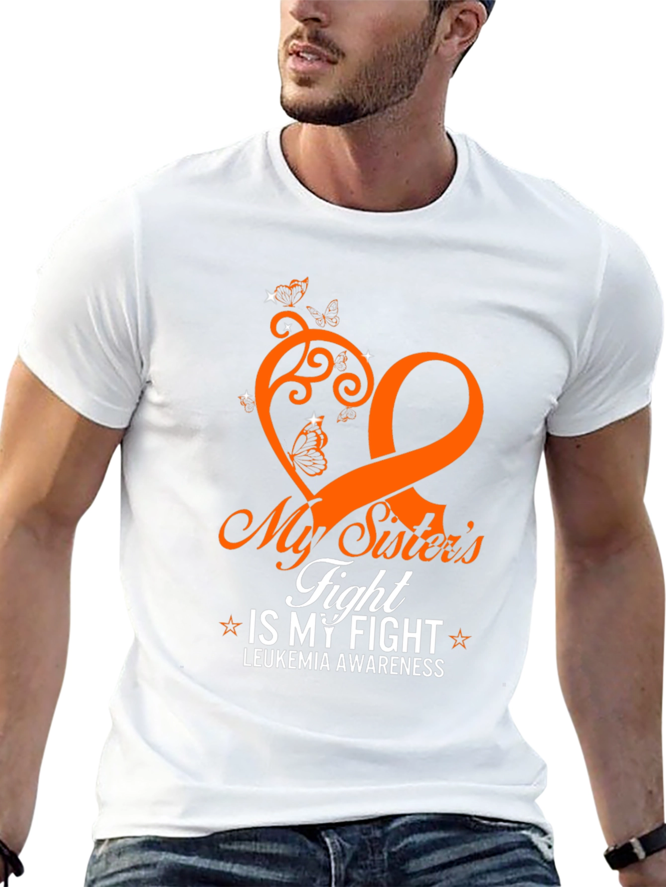 Leukemia Awareness T-Shirt: My Sisters Fight