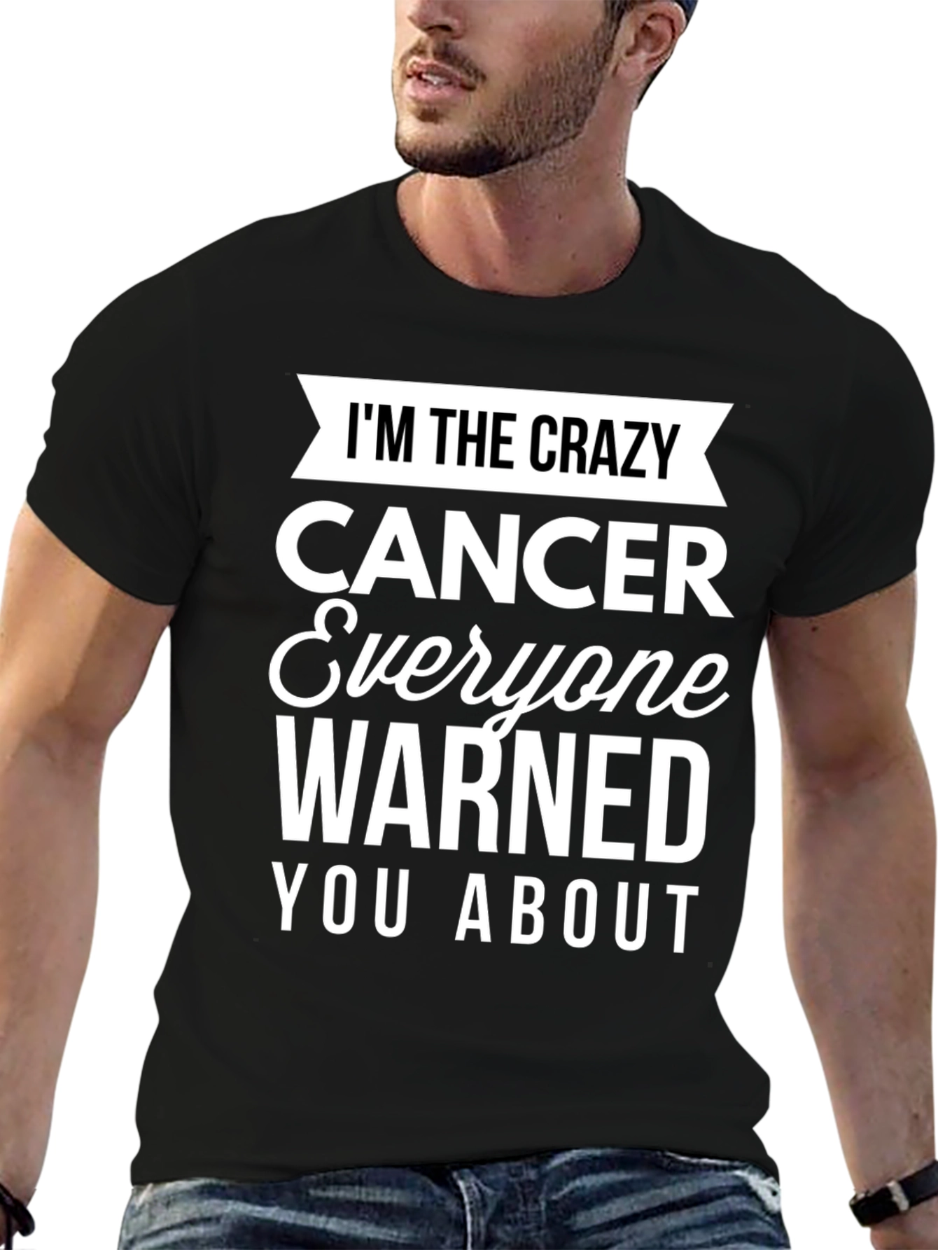 Crazy Cancer T-Shirt - Zodiac Birthday Tee