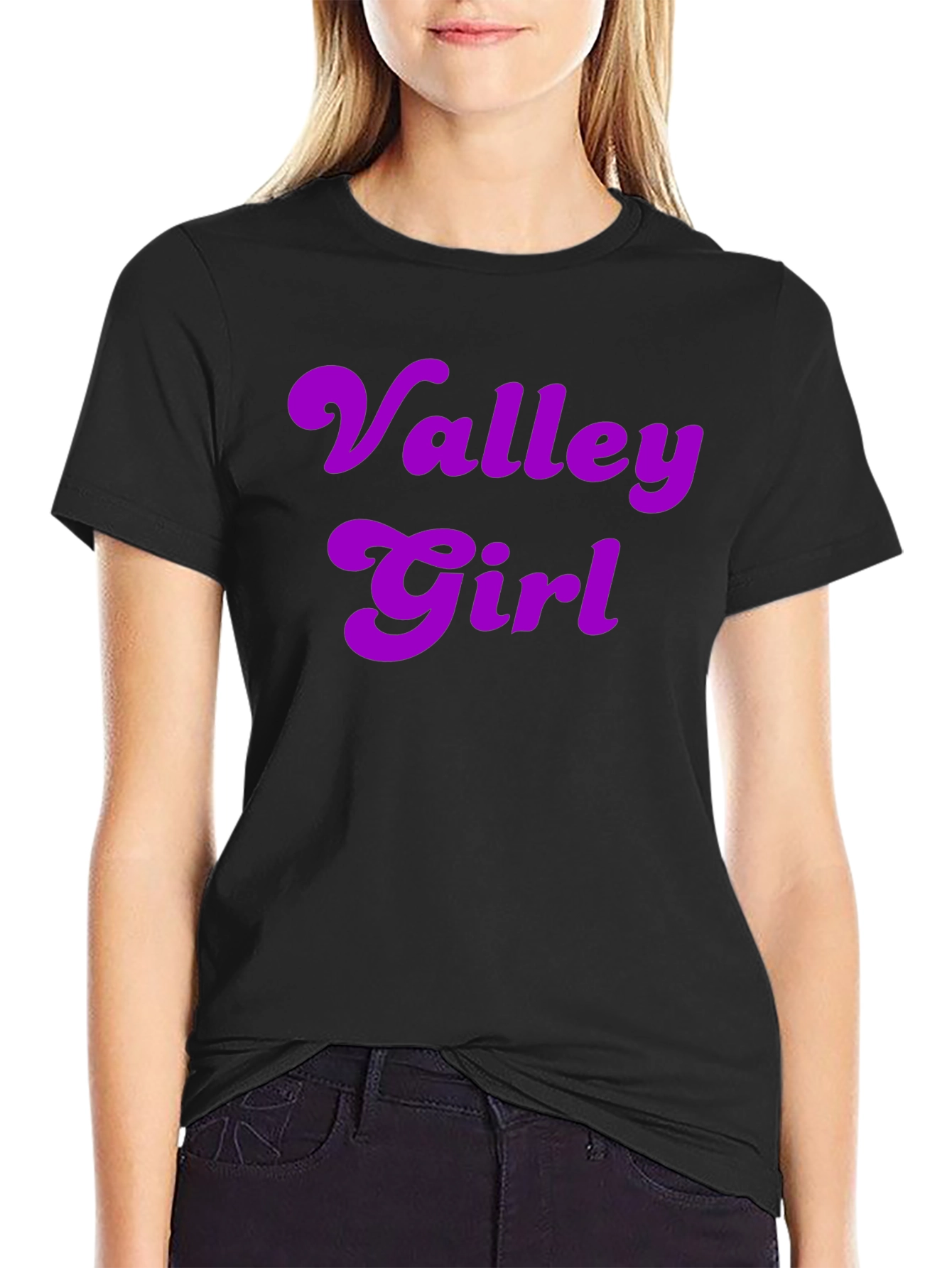 Valley Girl Graphic Tee - Retro Inspired