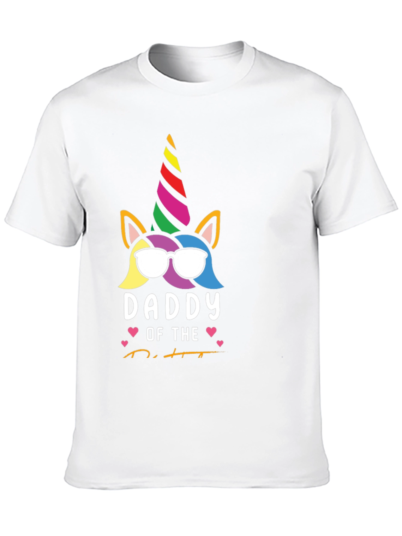 Daddy of the Birthday Unicorn T-Shirt