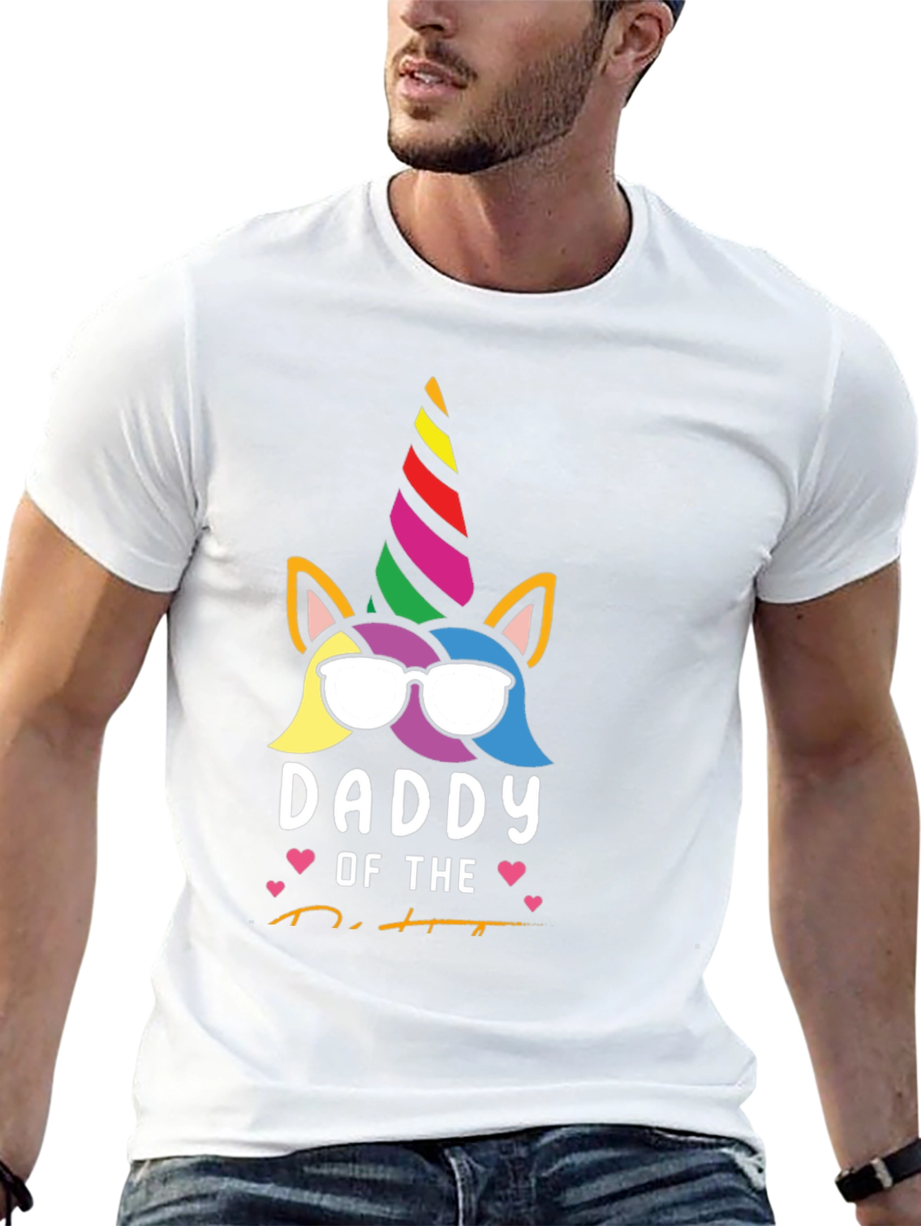Daddy of the Birthday Unicorn T-Shirt