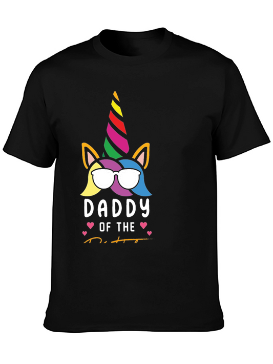 Daddy of the Birthday Unicorn T-Shirt