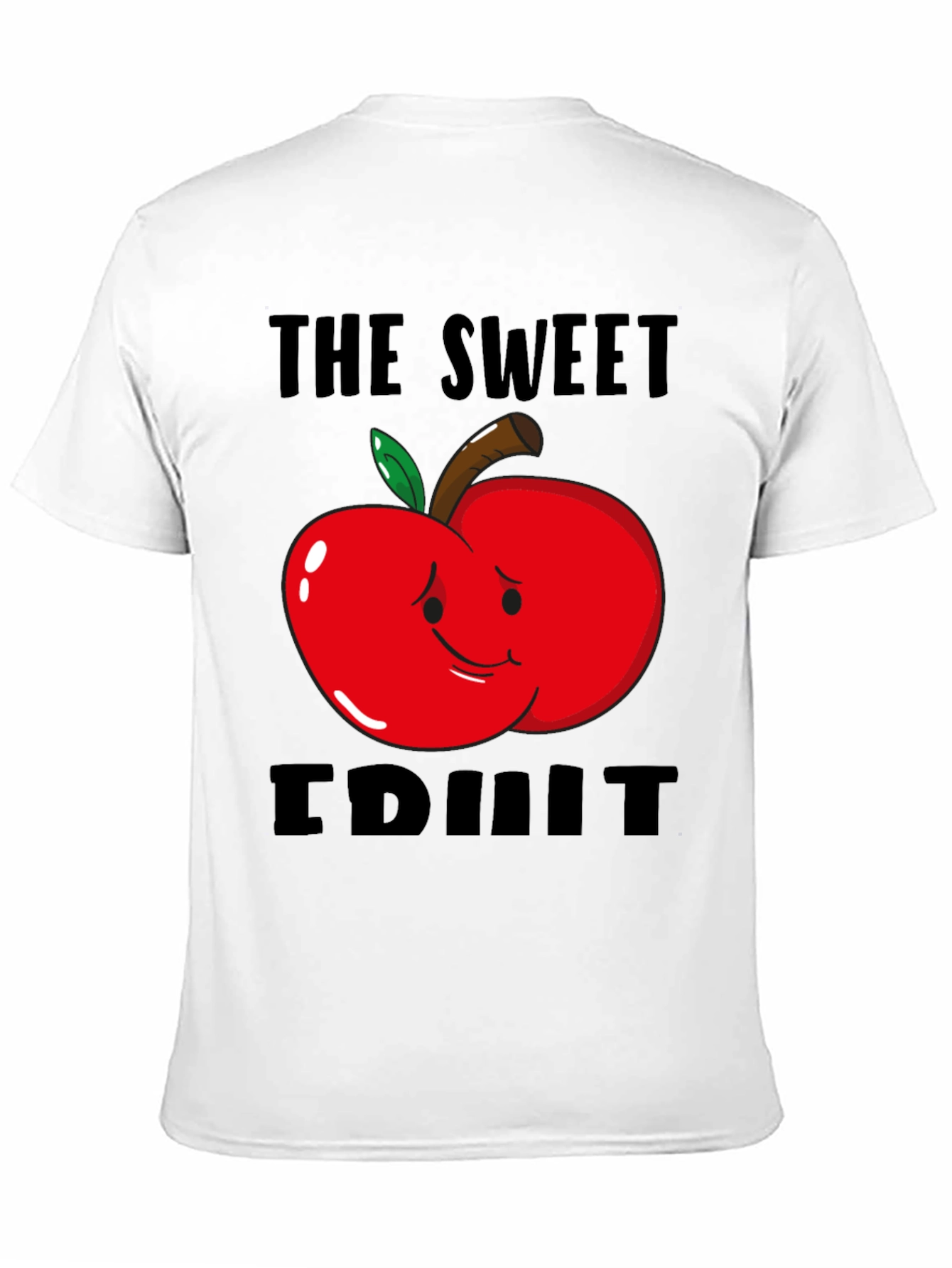 The Sweet Fruit Graphic T-Shirt - Black