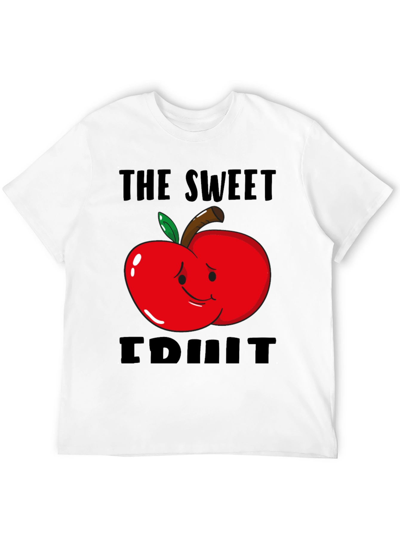 The Sweet Fruit Graphic T-Shirt - Black