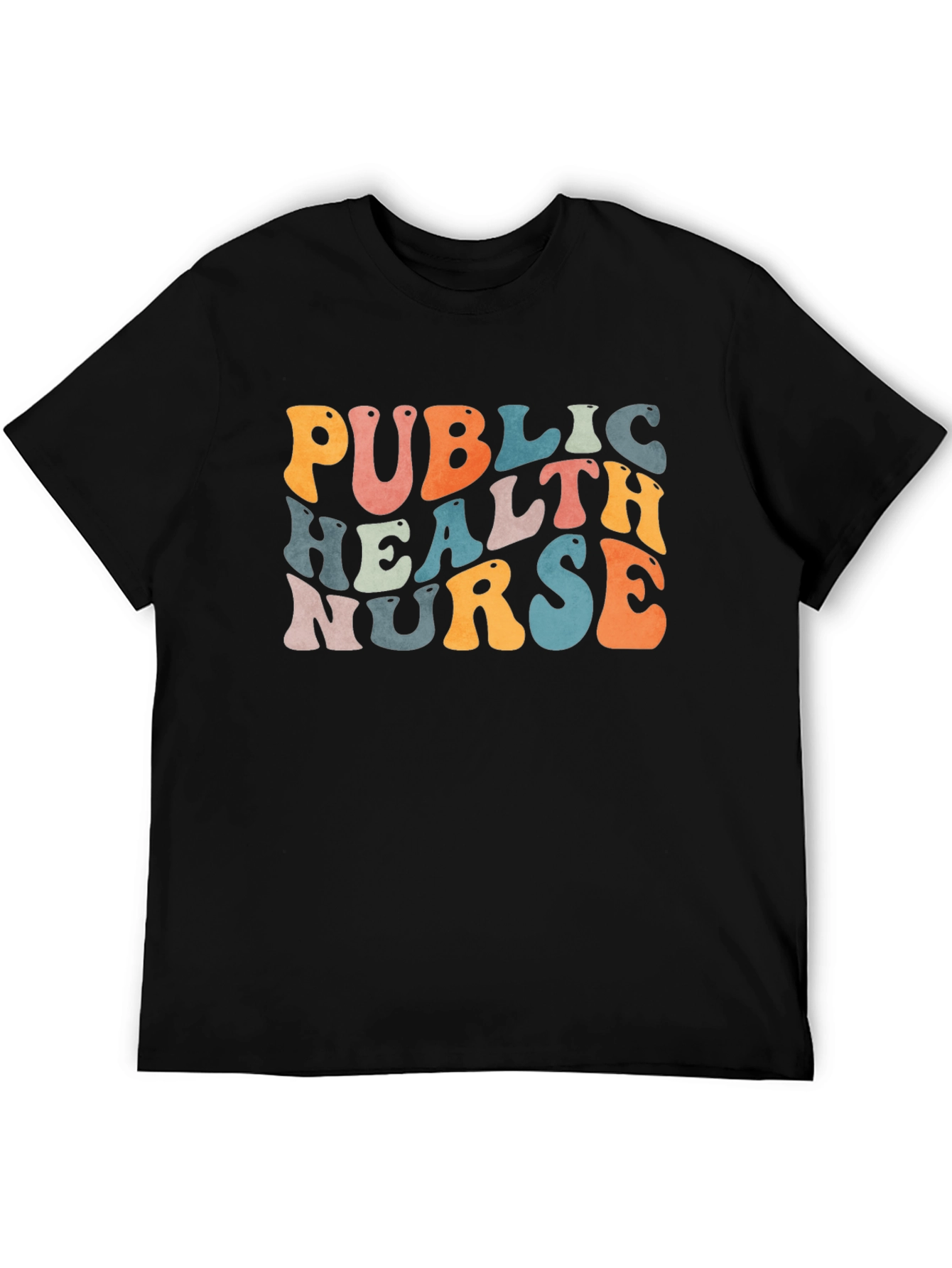 Public Health Nurse Retro Graphic Tee
