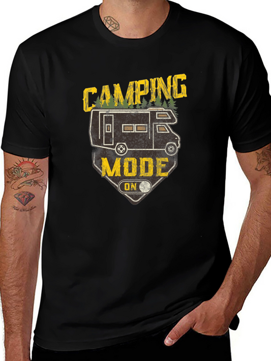 Camping Mode On T-Shirt