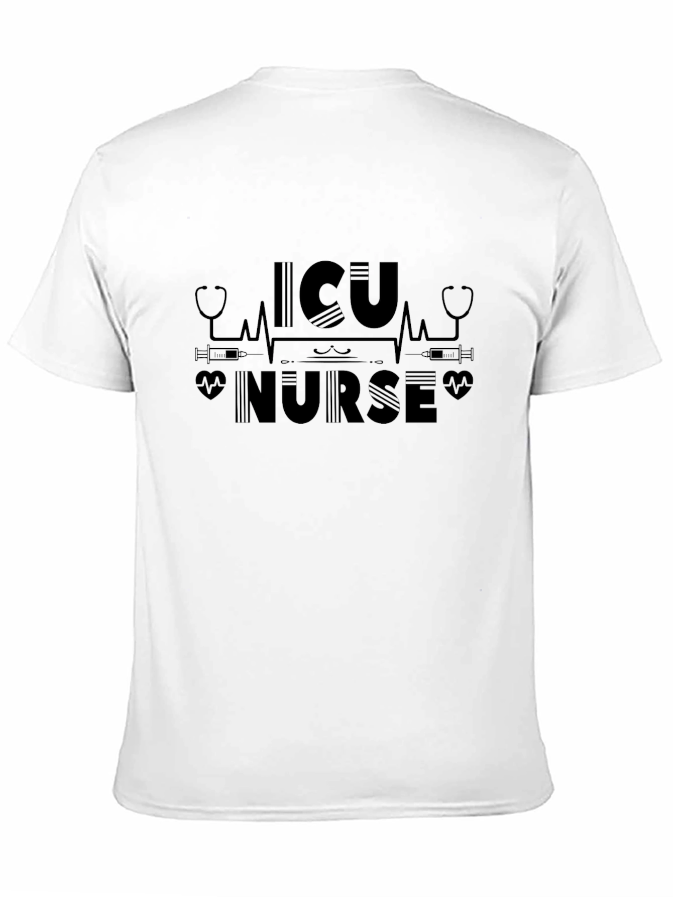 ICU Nurse Graphic T-Shirt - Healthcare Hero Tee