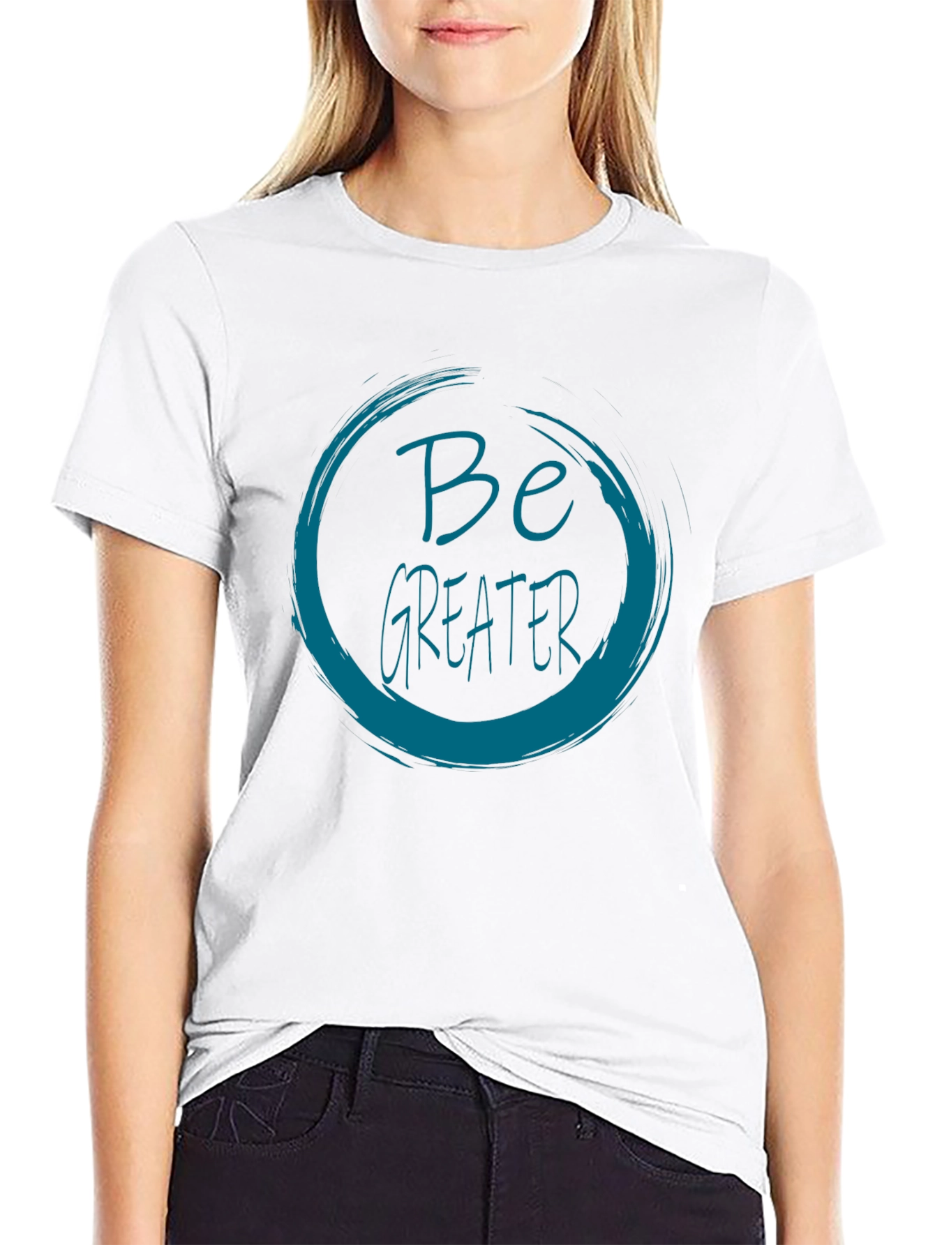 Be Greater Graphic T-Shirt - Trendy Tee