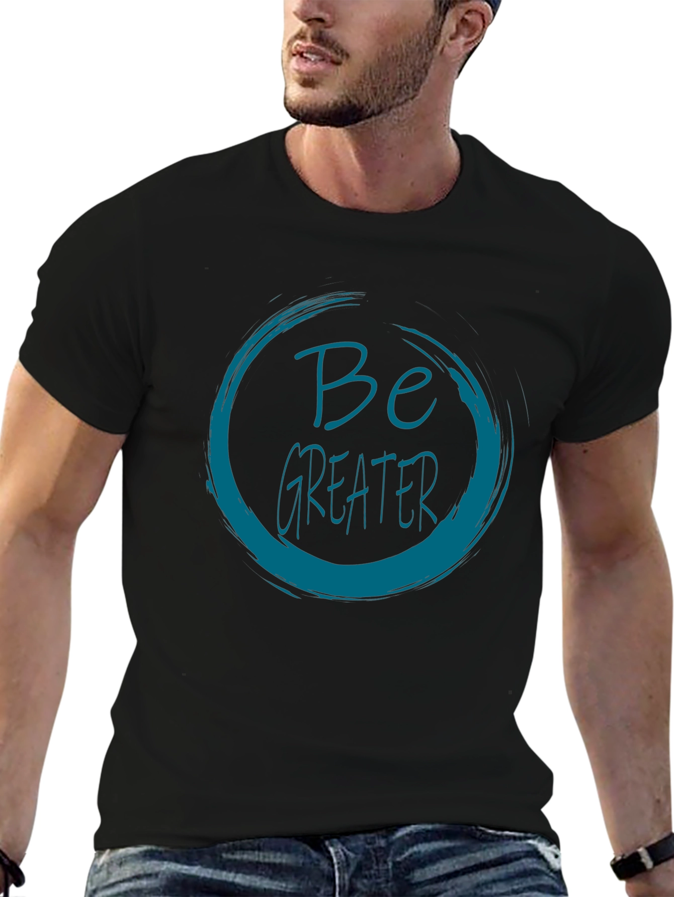 Be Greater Graphic T-Shirt - Trendy Tee
