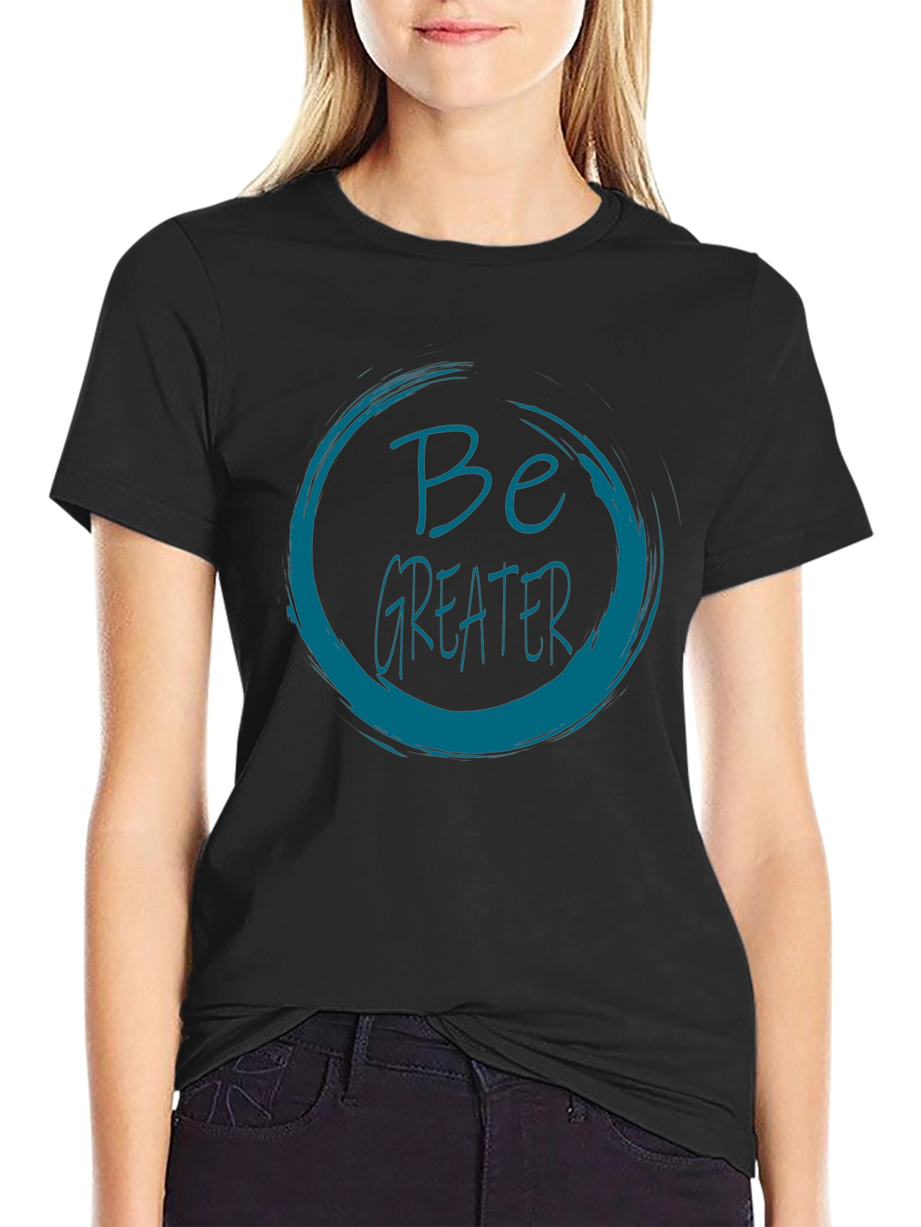 Be Greater Graphic T-Shirt - Trendy Tee