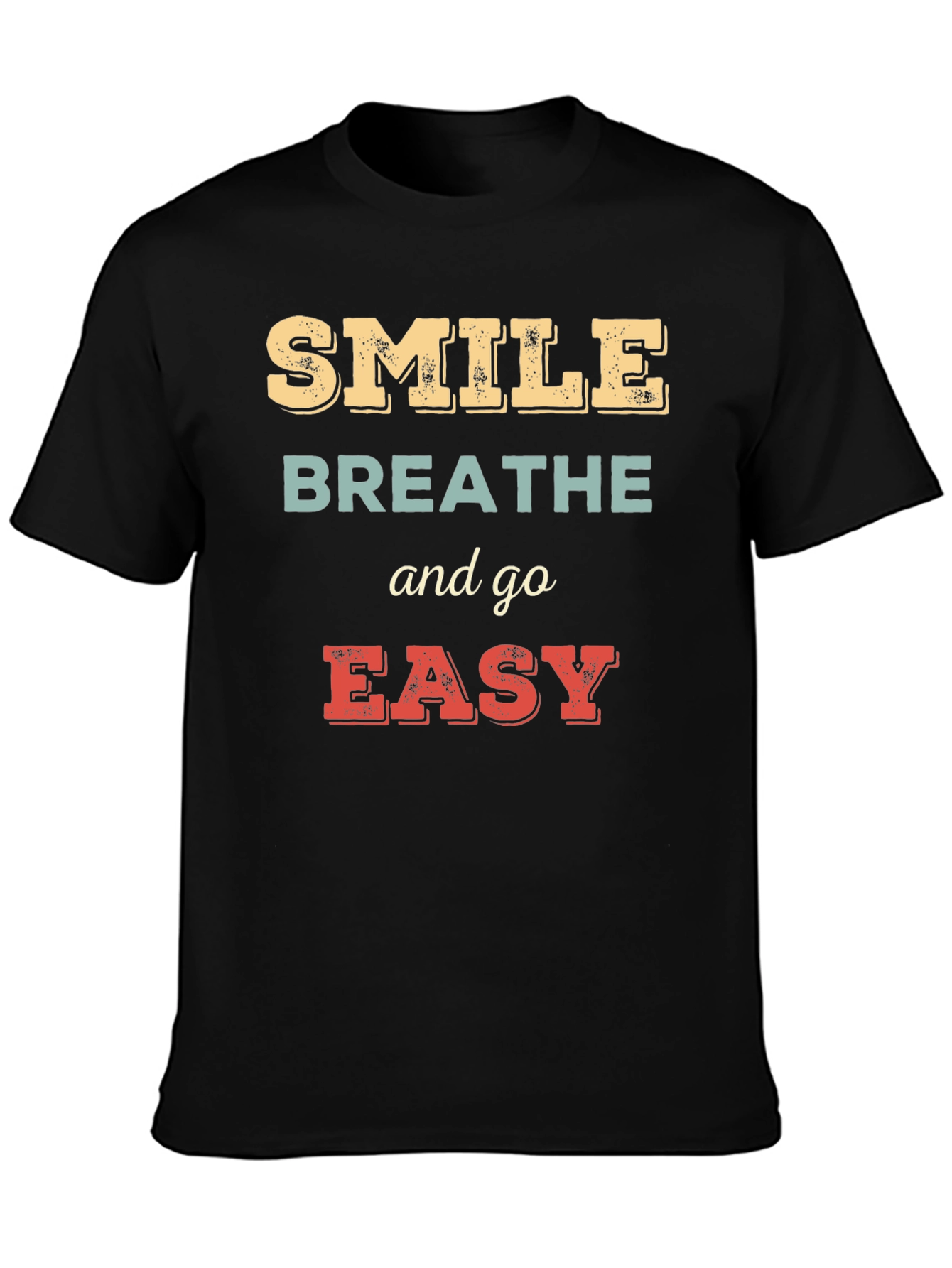 Smile Breathe Easy Graphic T-Shirt