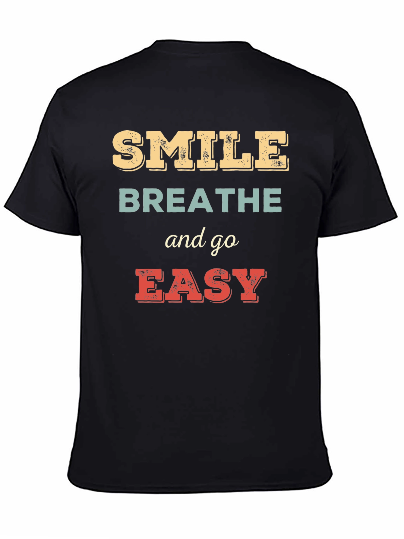 Smile Breathe Easy Graphic T-Shirt