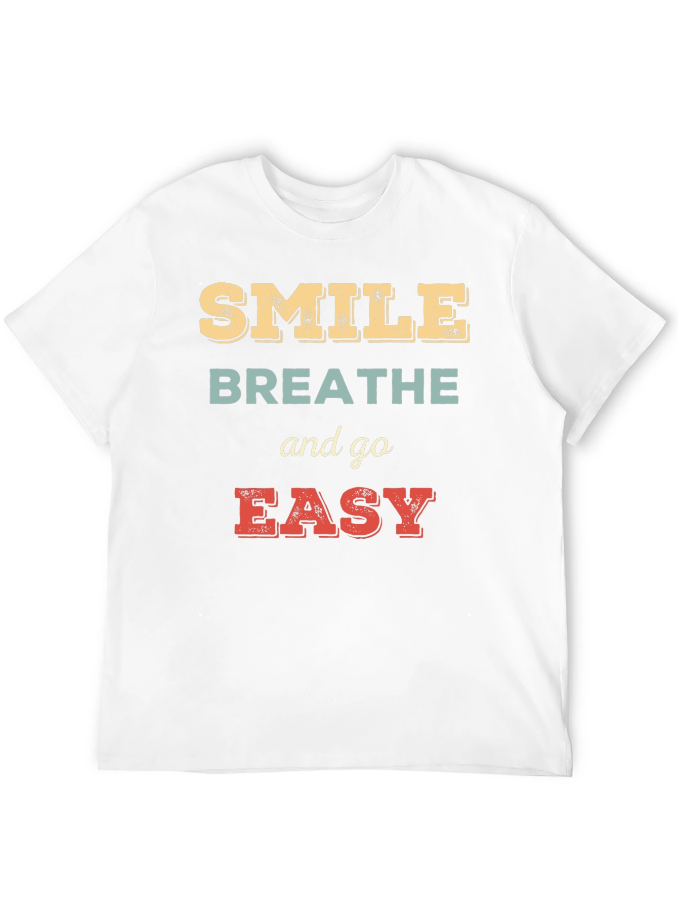 Smile Breathe Easy Graphic T-Shirt
