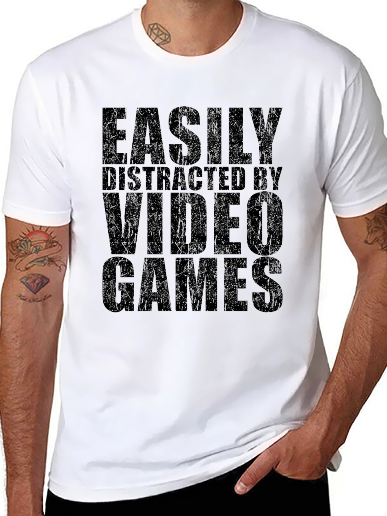 Easily Distracted By Video Games T-Shirt